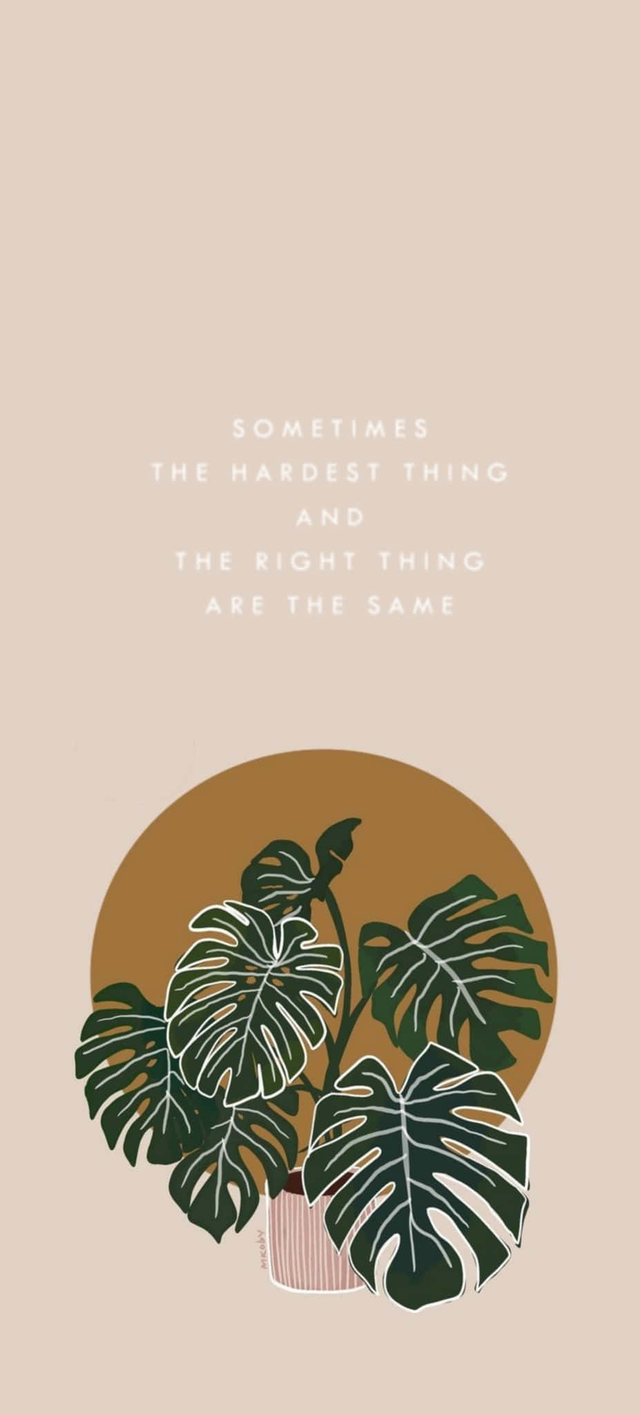 Maliwanag, Hap-Hap-Happening na Boho Art Wallpaper