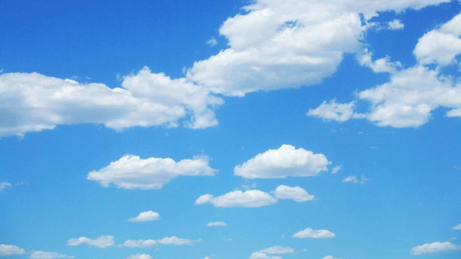 Maliwanag na Asul na Langit na Mataas ang Resolusyon Wallpaper