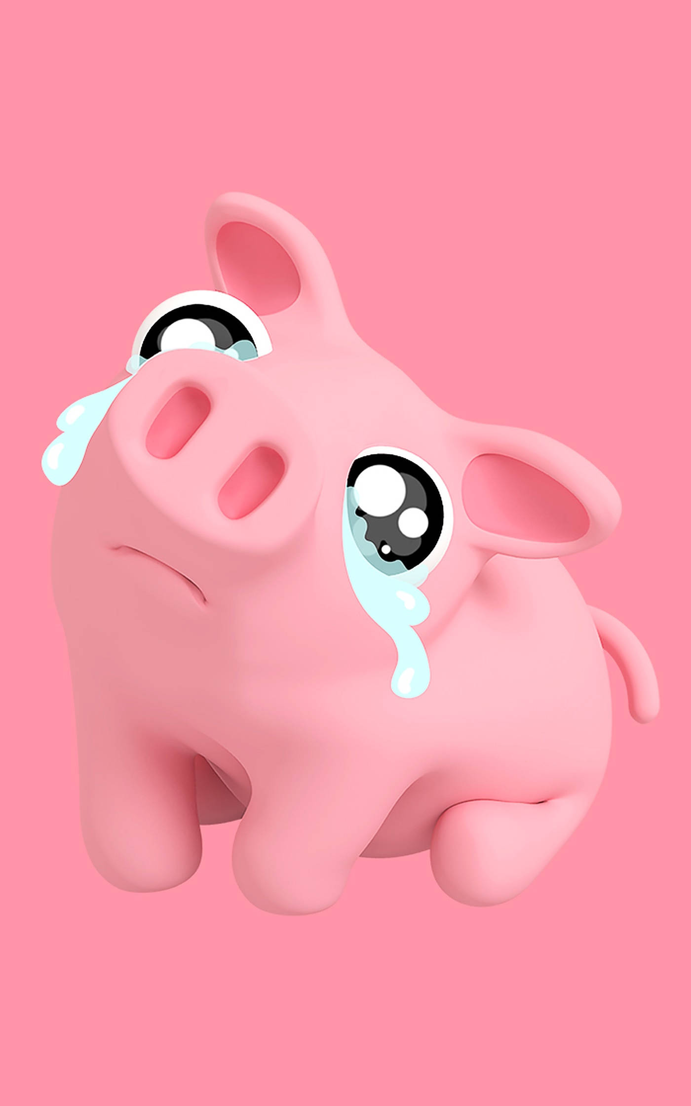 Malungkot Ngunit Nakatutuwang Baboy Wallpaper