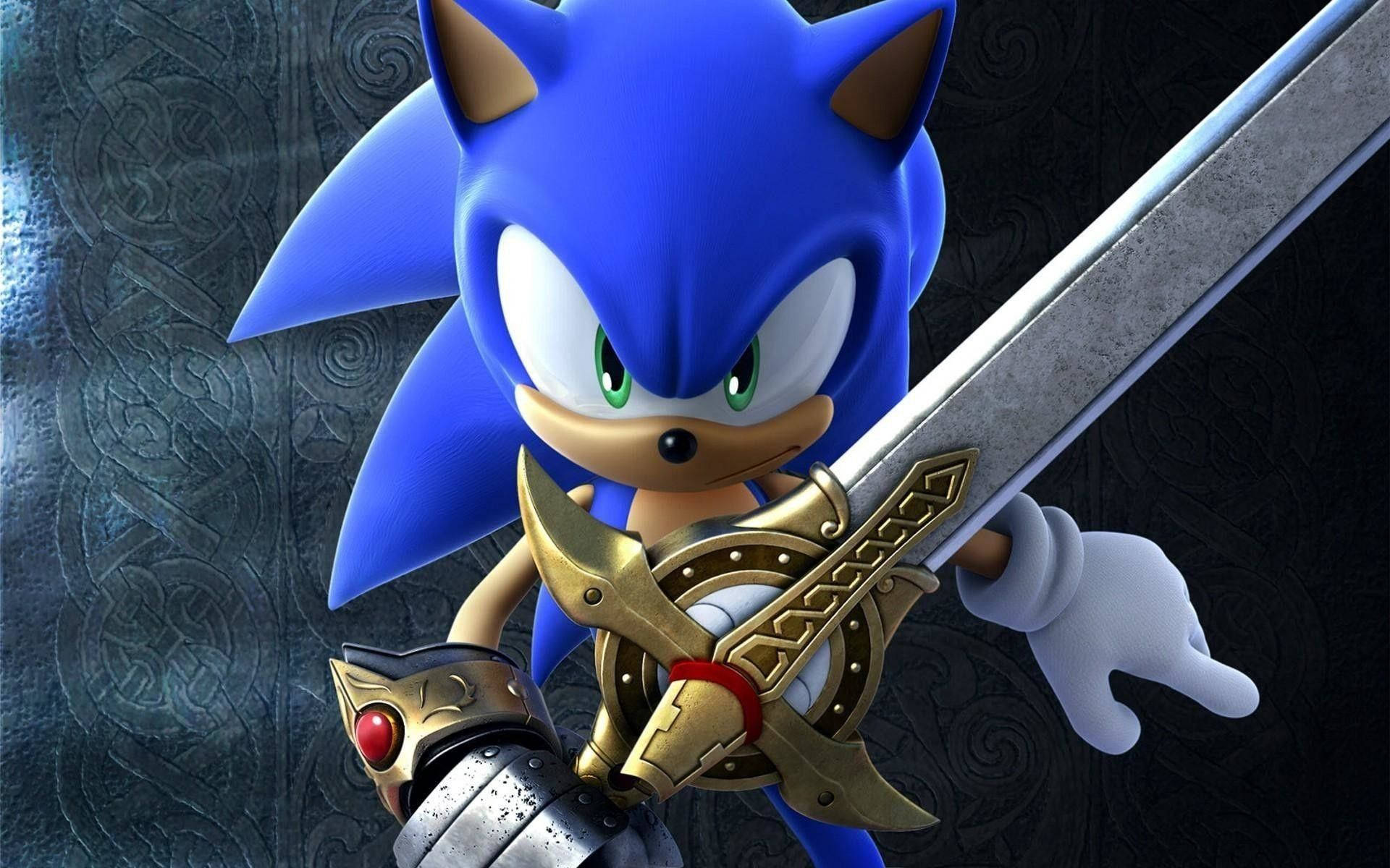 Mamuhay nang lubos-lubos kasama ng Cool Sonic! Wallpaper