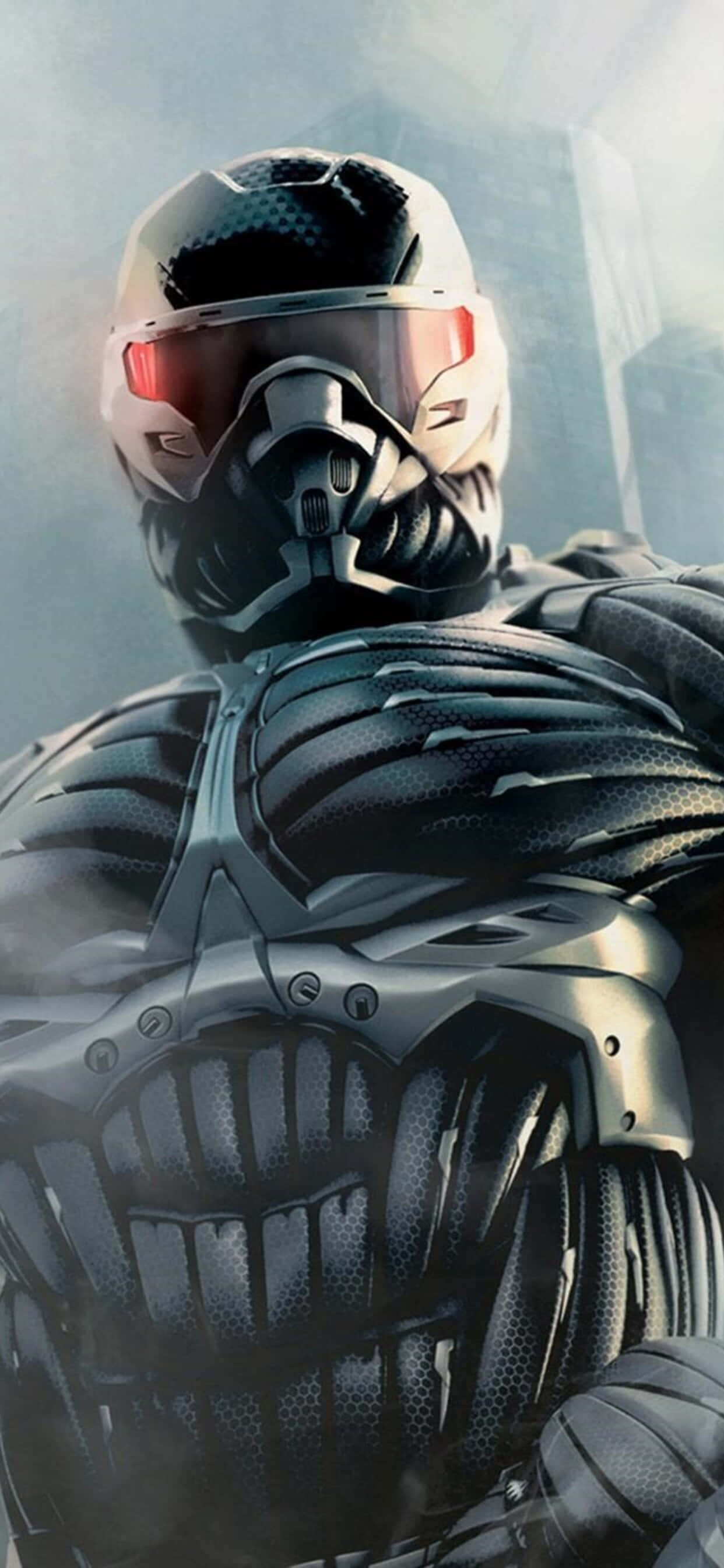 Manakaw ng Show kasama ang iPhone Xs Max Crysis Warhead Wallpaper