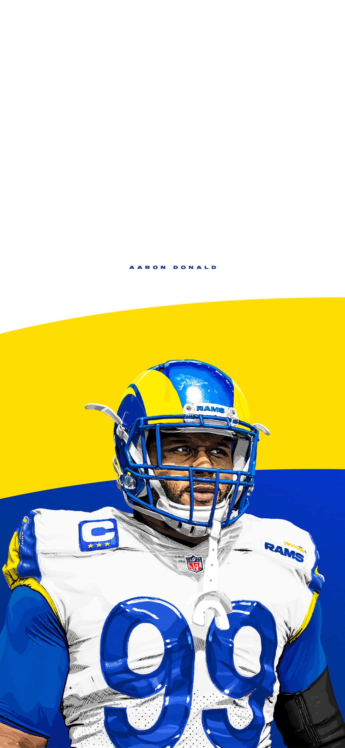 Manatiling Konektado Gamit ang Rams iPhone Wallpaper