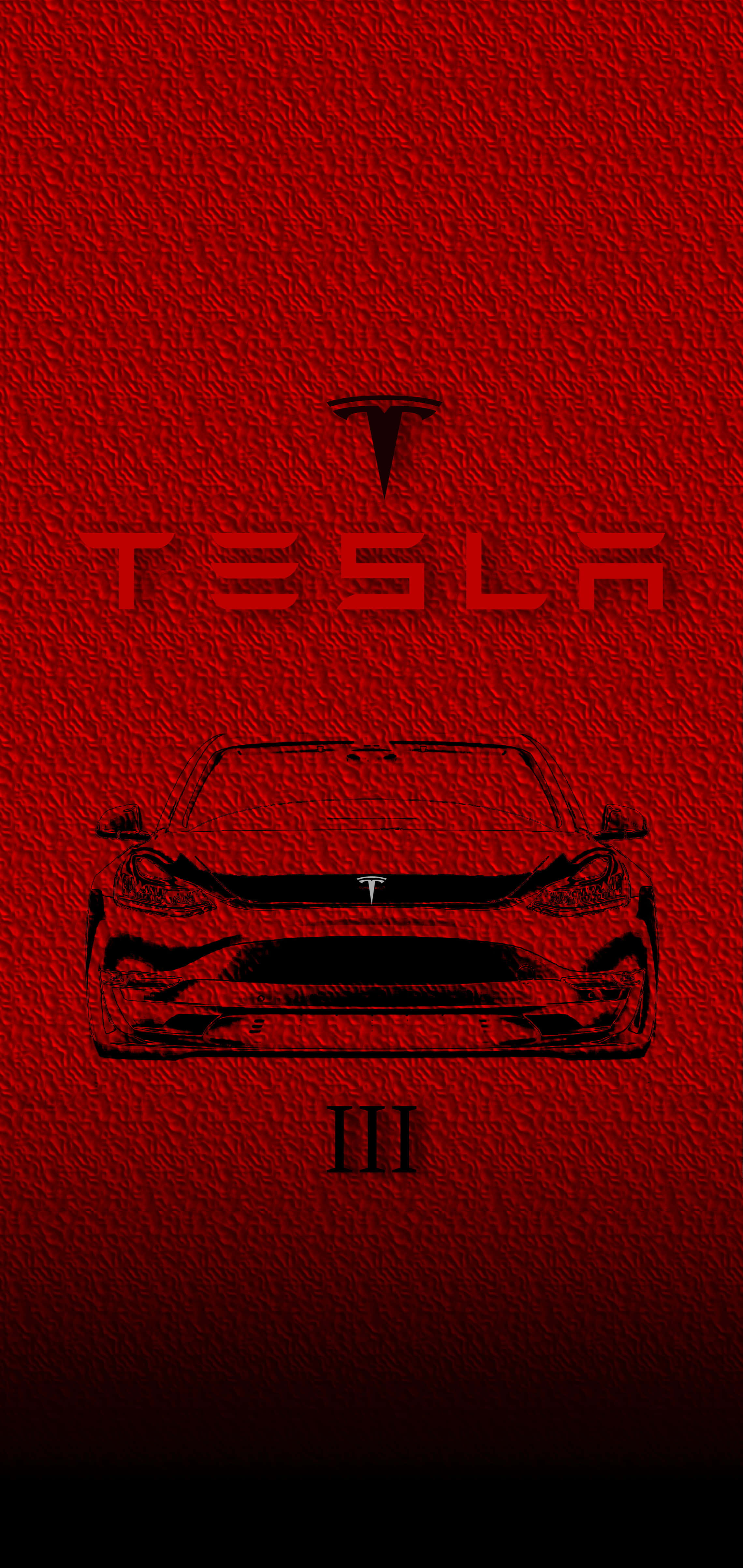 Manatiling Konektado sa Inobatibong iPhone ng Tesla Wallpaper