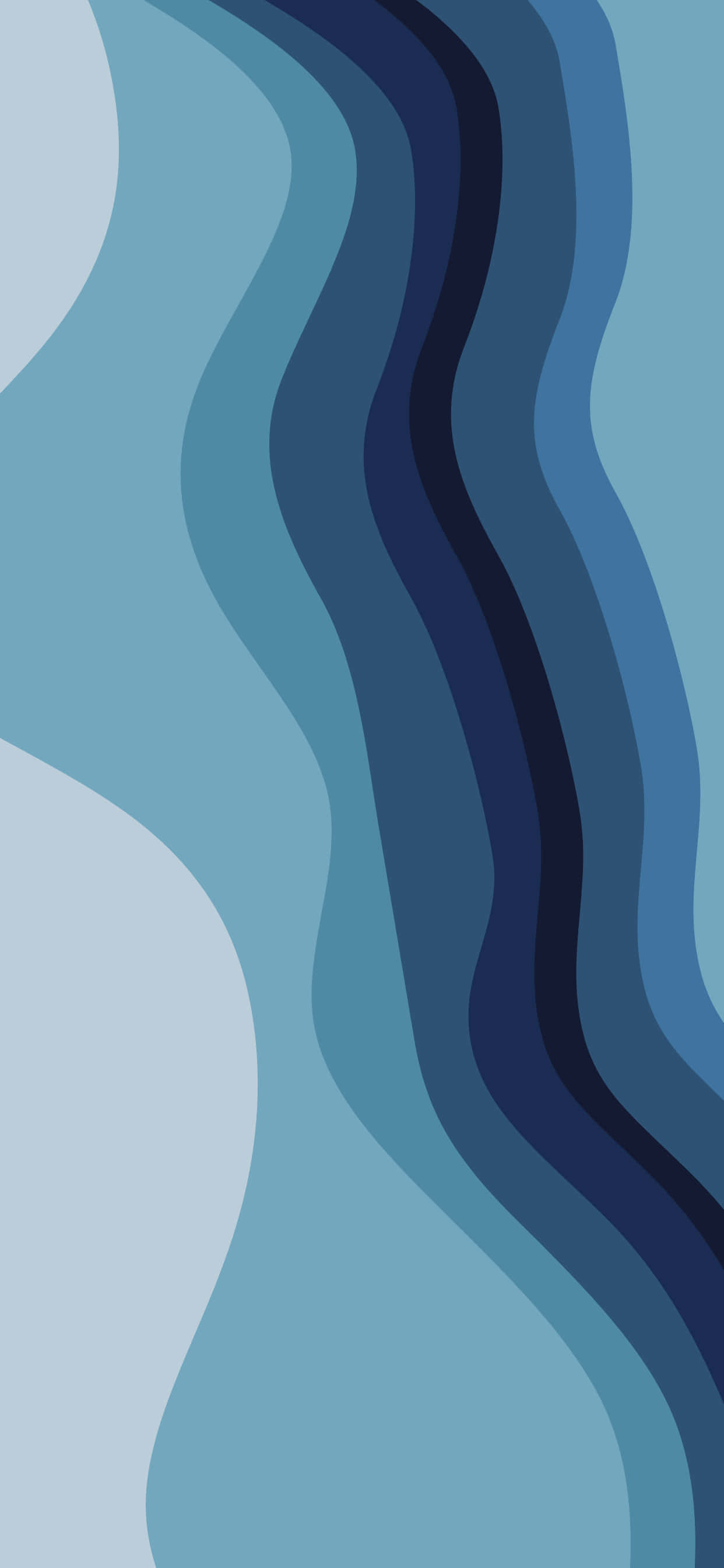 'Maningning na Gradient sa Light Blue' Wallpaper