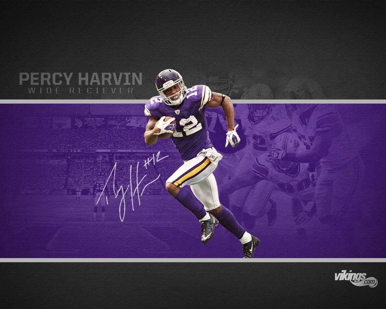 Manlalaro ng NFL Football na si Percy Harvin Wallpaper