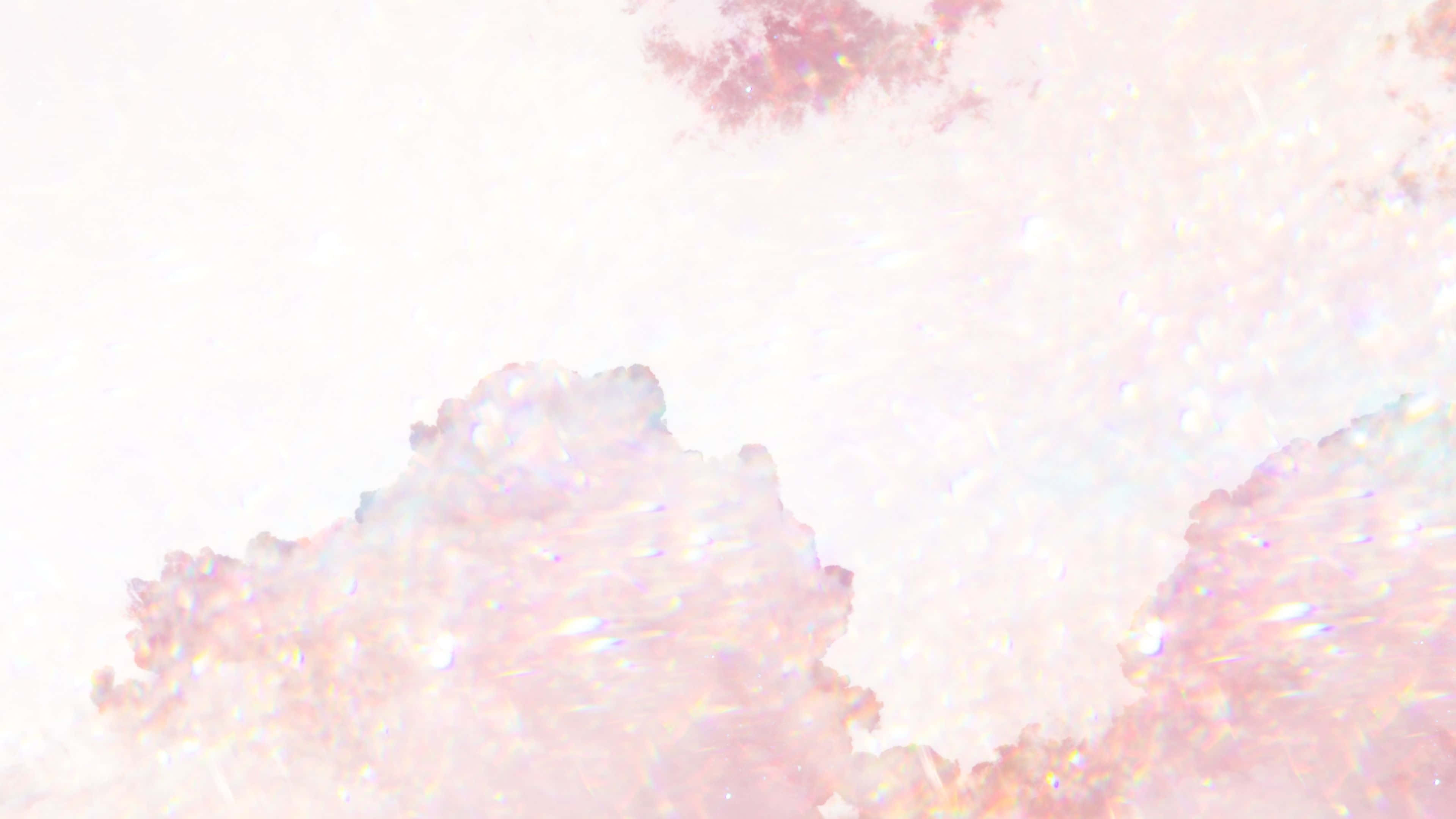 Mapangarap na Aesthetic na Tanawin ng Ulap Wallpaper