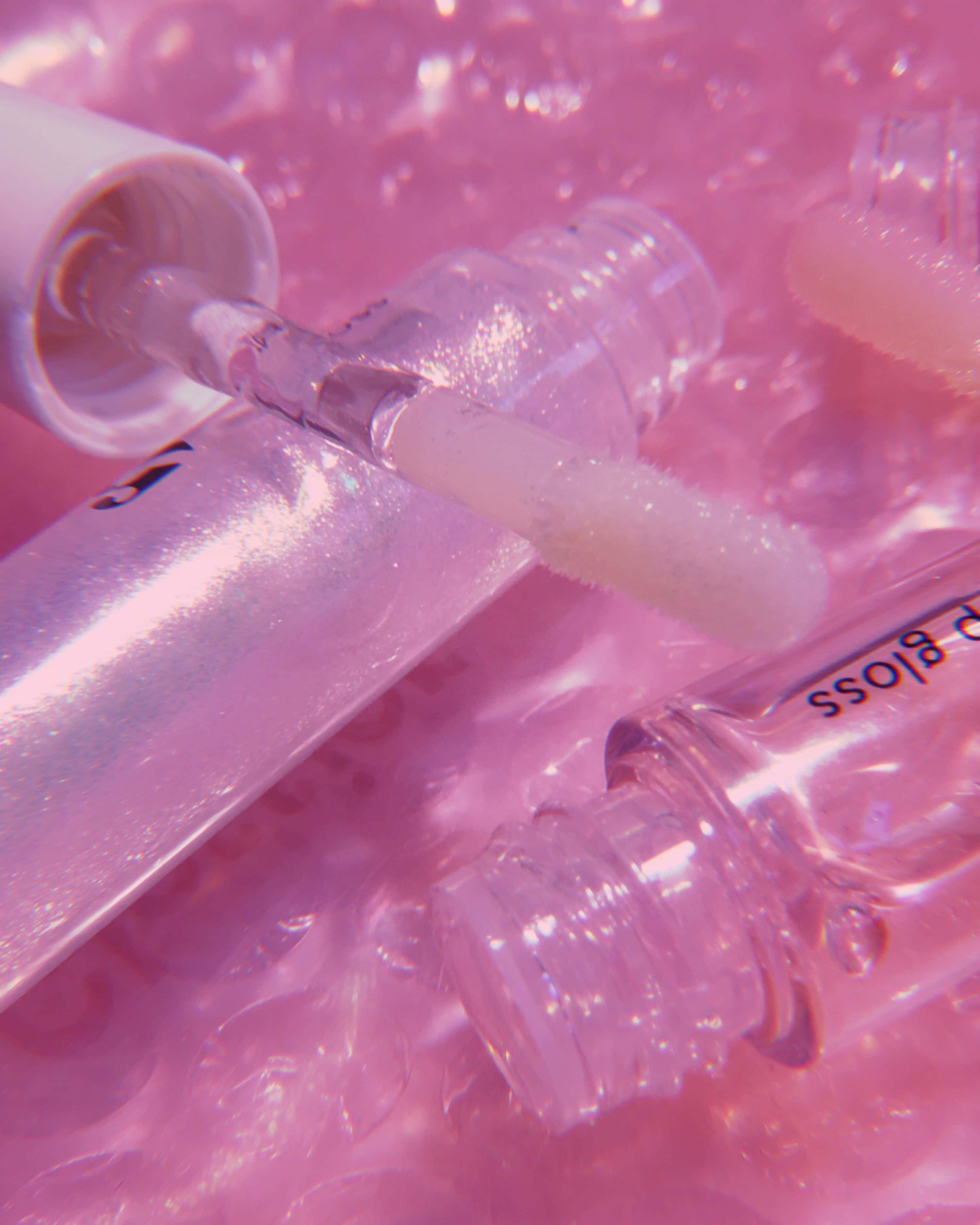 Mapangarap na mga kulay ng light pink aesthetic Wallpaper