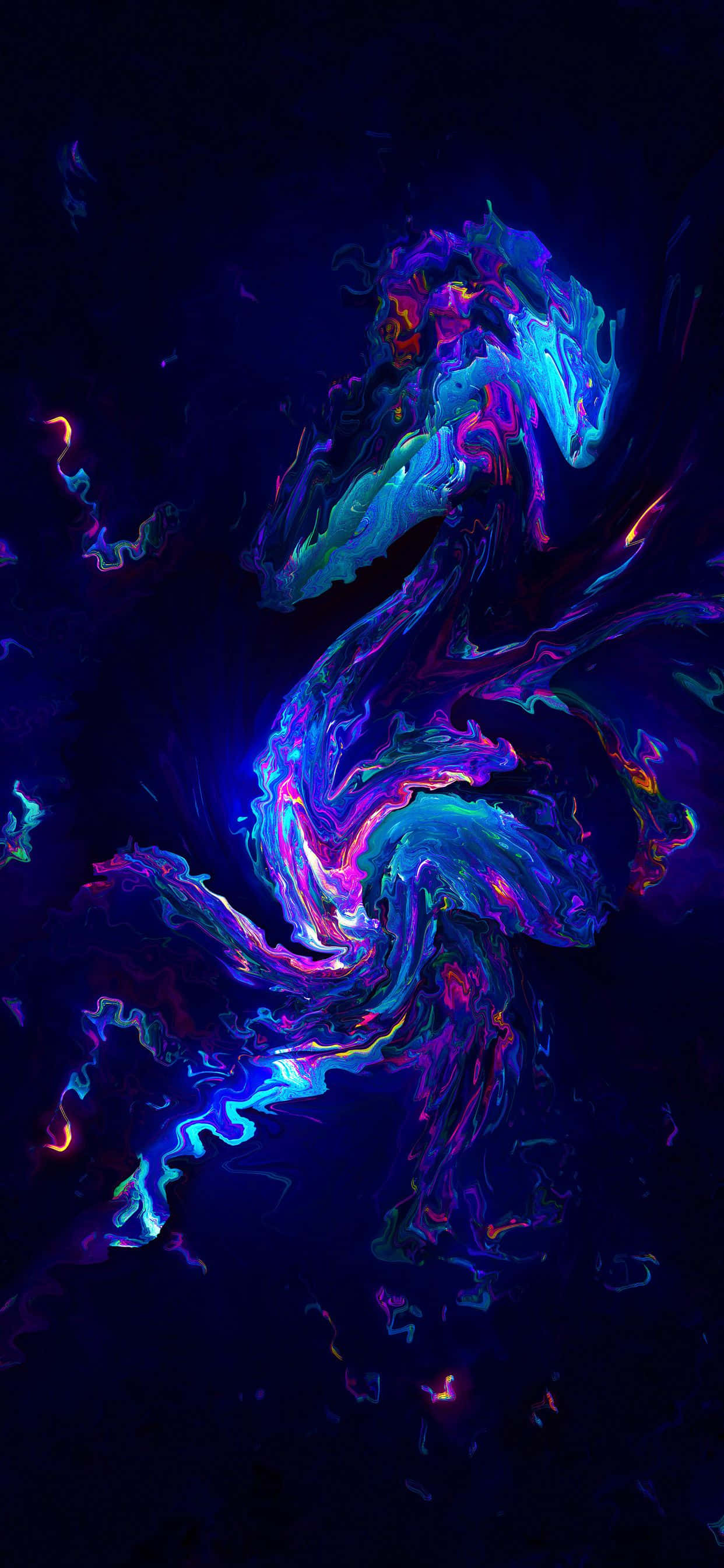 Mapanghaplong Neon Spectrum Wallpaper