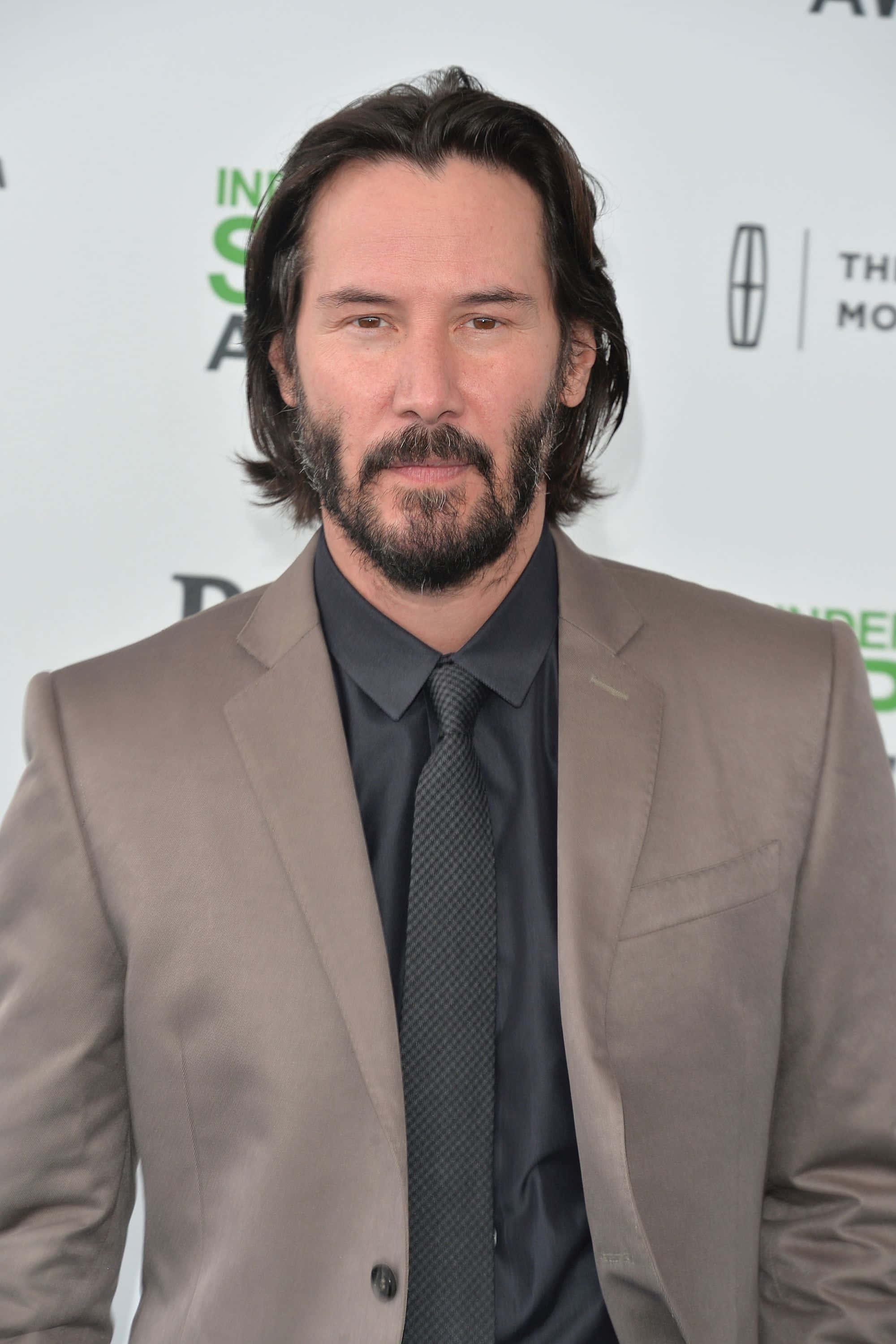 Mapangiting Portrait ni Keanu Reeves Wallpaper