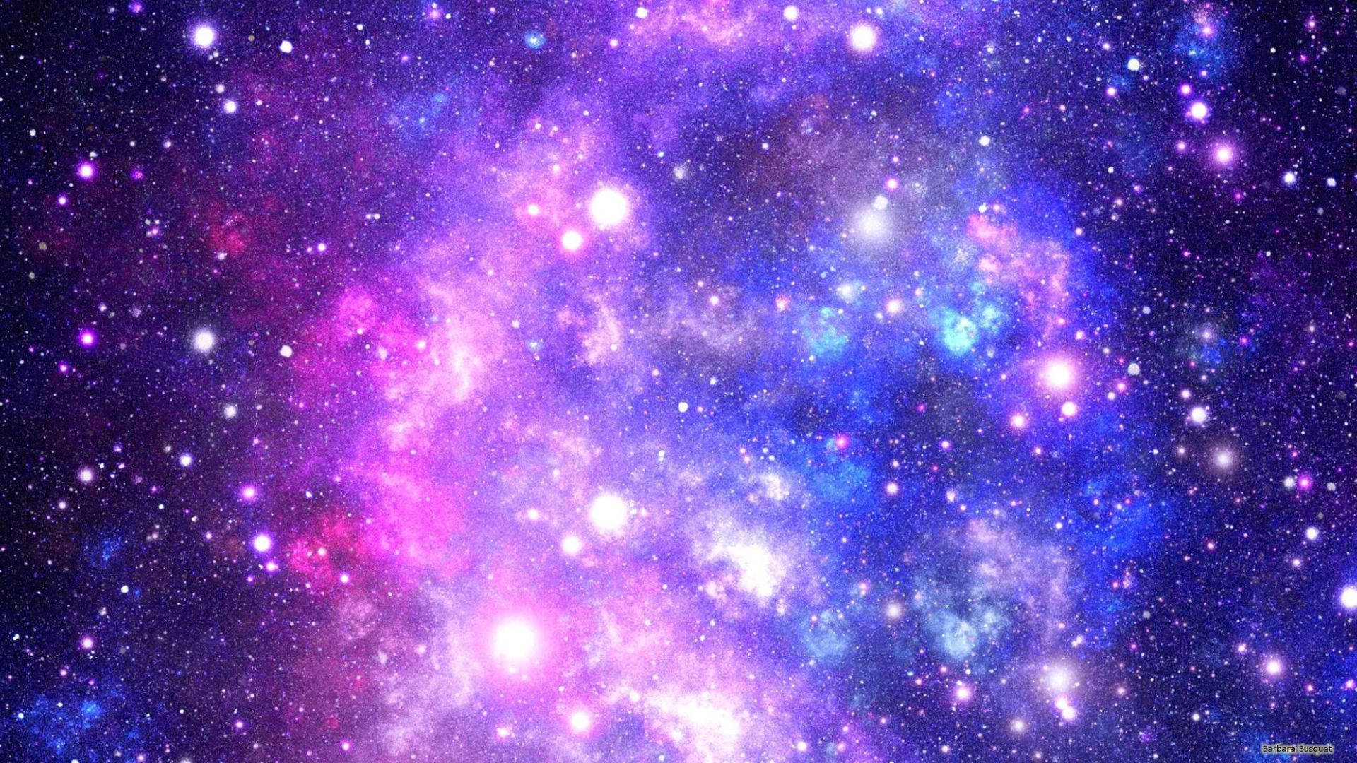 Mapanuksong mga Bituin at Nakatutuwang Galaxy Wallpaper