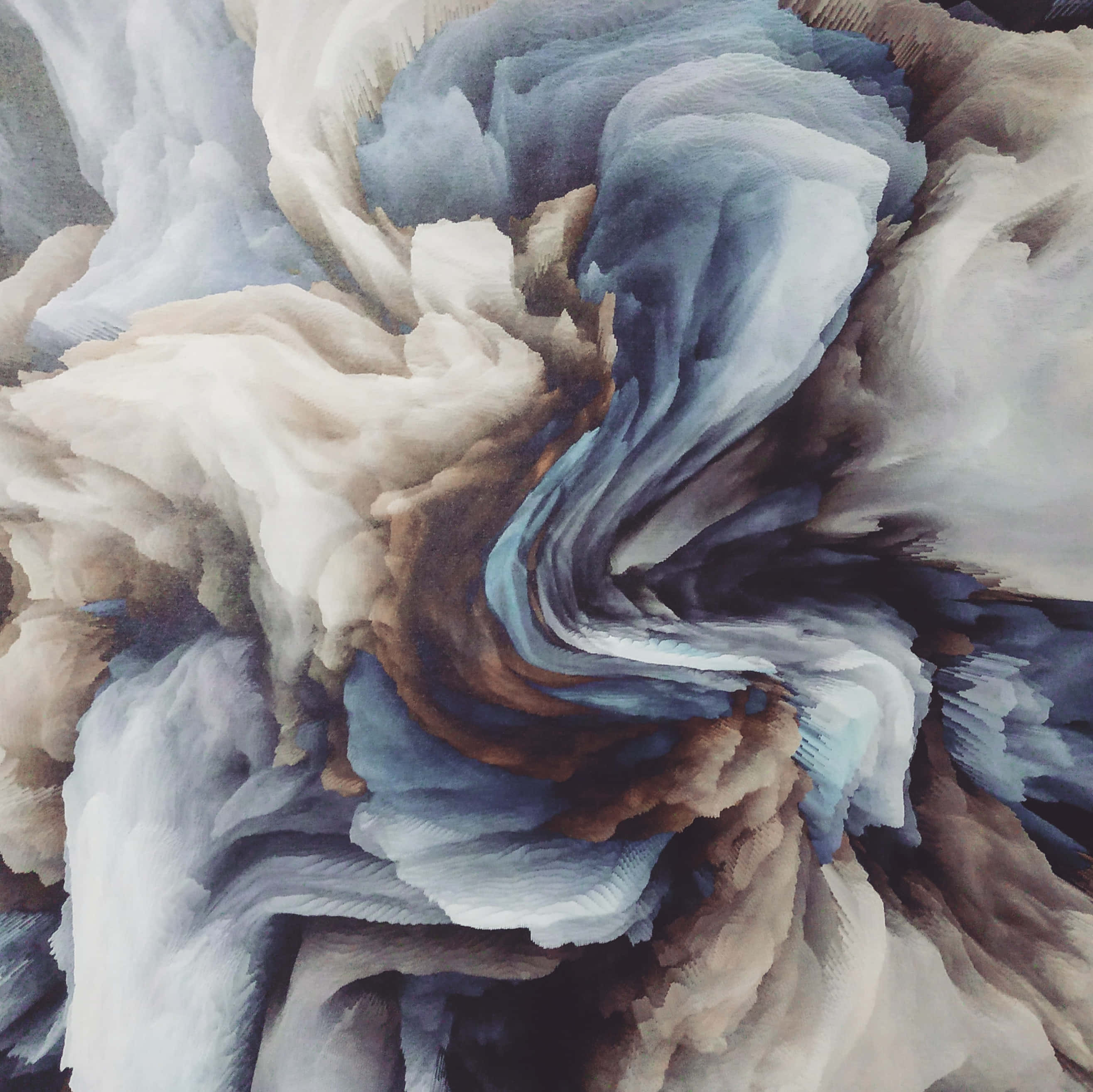 Mapayapang Estetika: Monochromatic na Gray Texture Wallpaper