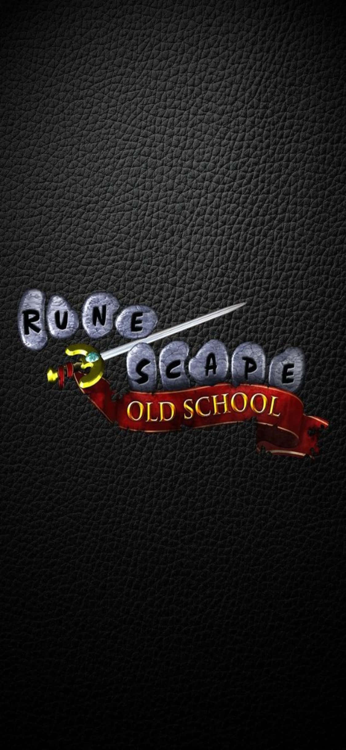 Maramdaman ang kilig ng adventure sa iyong iPhone X gamit ang Runescape Oldschool Wallpaper