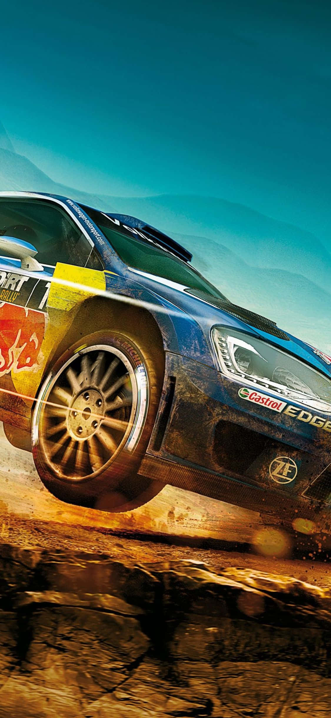 Maramdaman ang Kilig ng Karera sa Dirt Tracks gamit ang iPhone Xs Dirt Rally Wallpaper