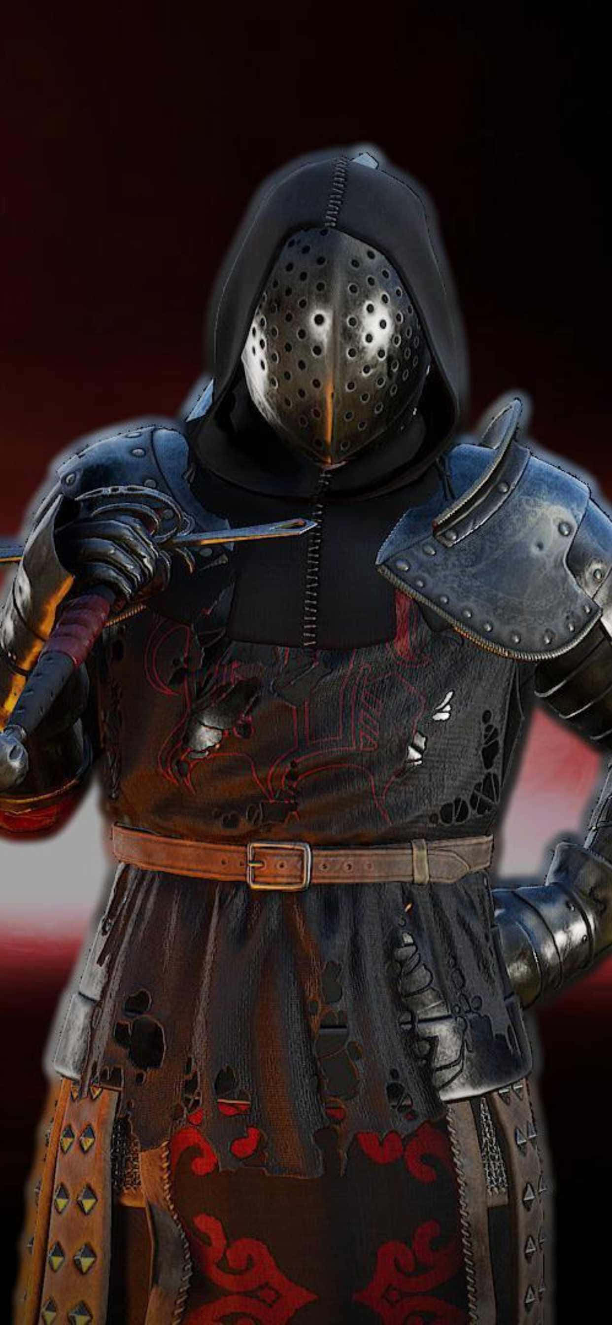 Maramdaman ang kilig ng labanan gamit ang iPhone Xs Max Mordhau. Wallpaper