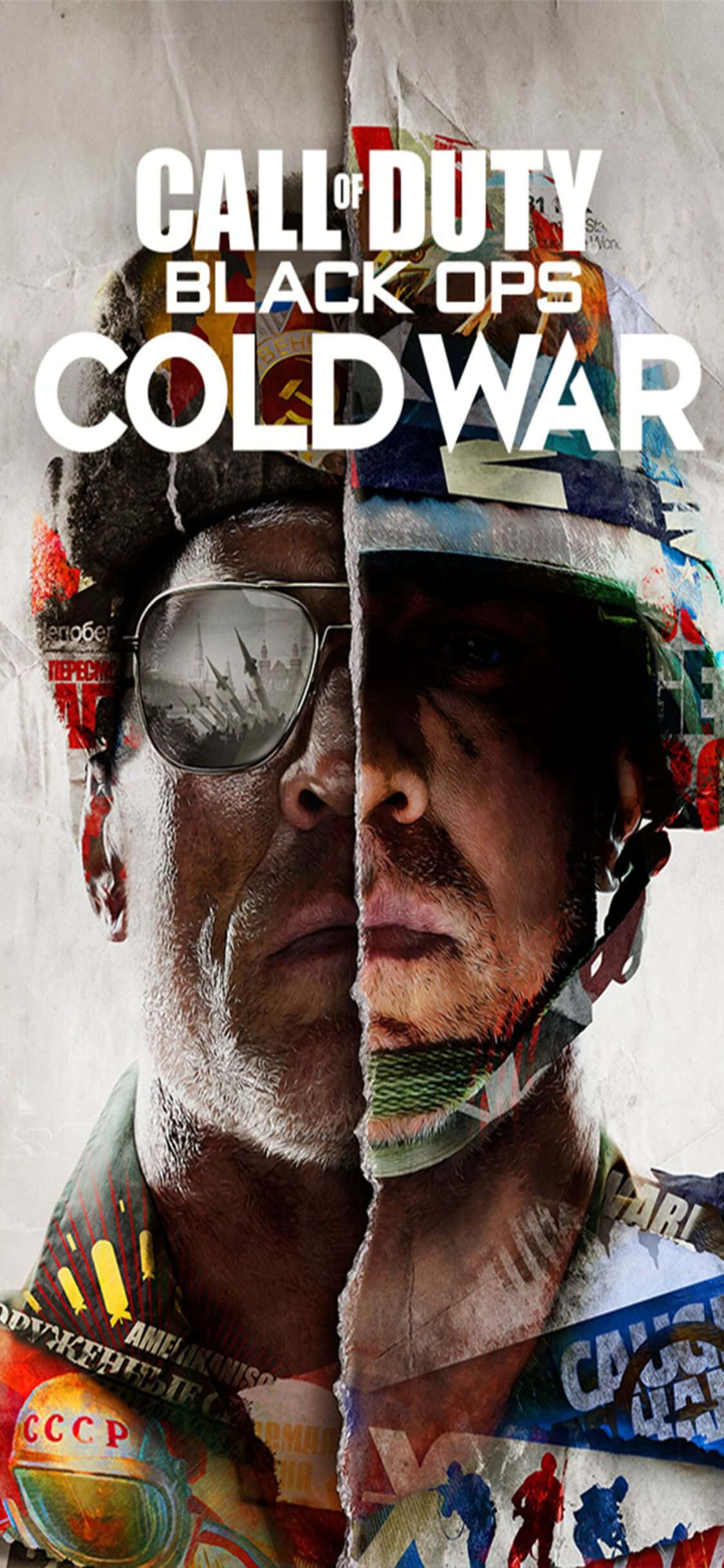 Maramdaman ang Saya ng Call of Duty Black Ops Cold War sa iPhone Xs Wallpaper