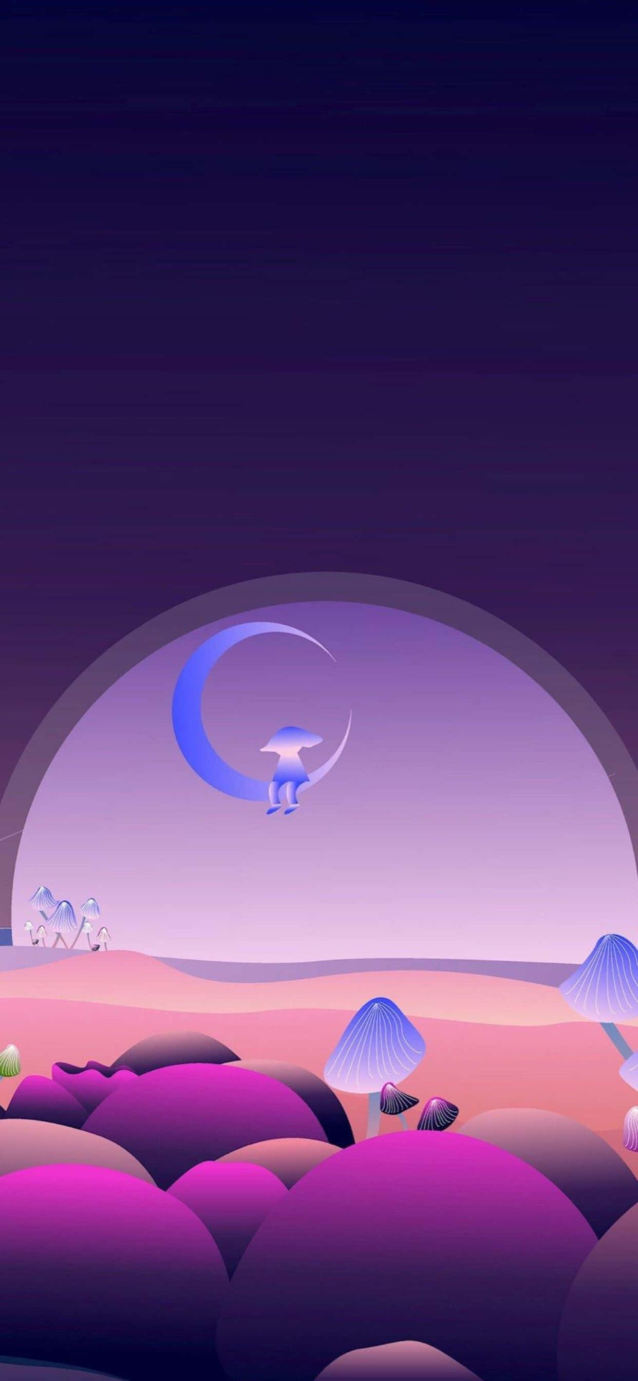 Maranasan ang kapangyarihan ng bagong iPhone Xs Max. Wallpaper