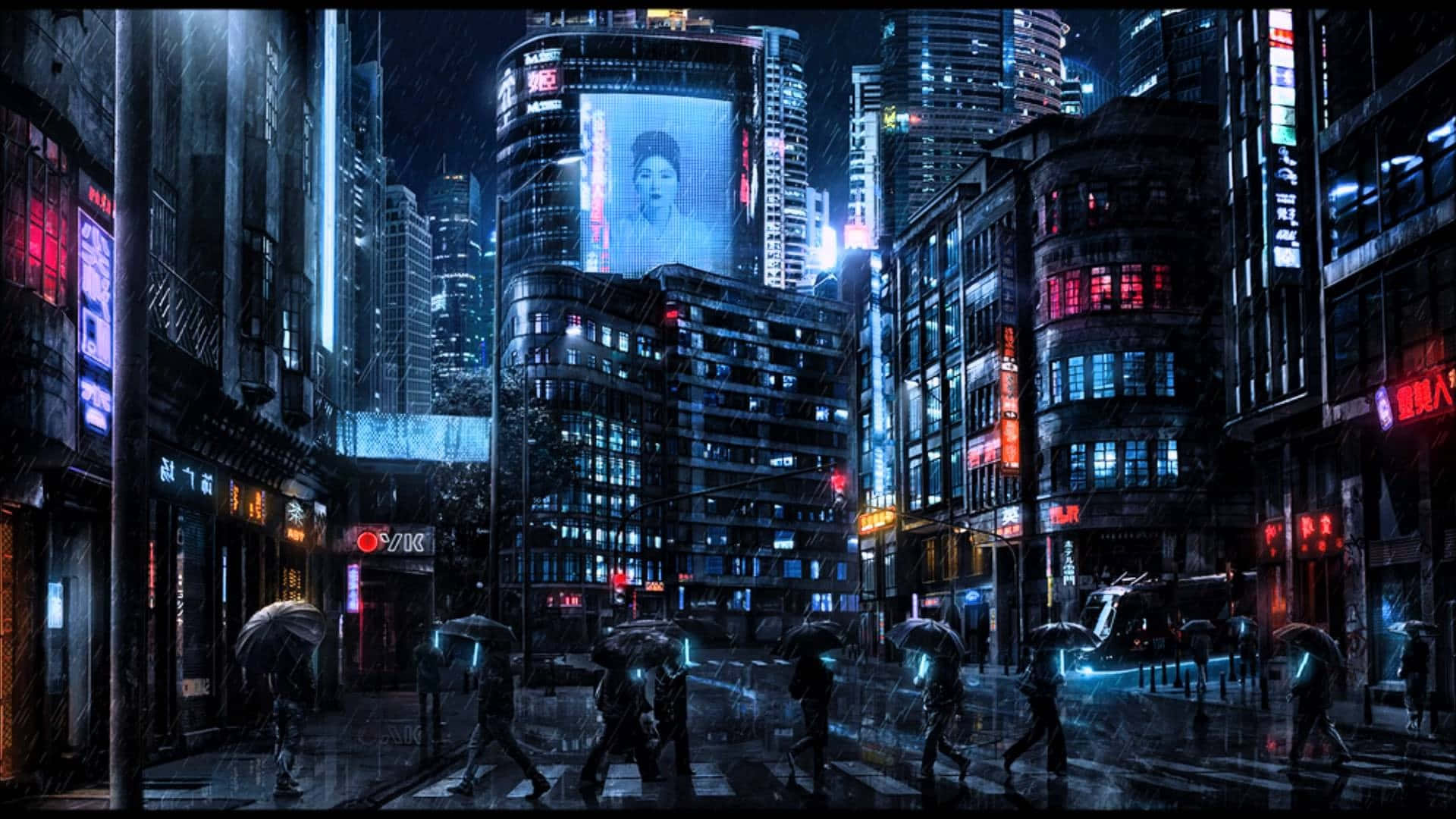 Maranasan ang magulong mundo ng Dark City Wallpaper