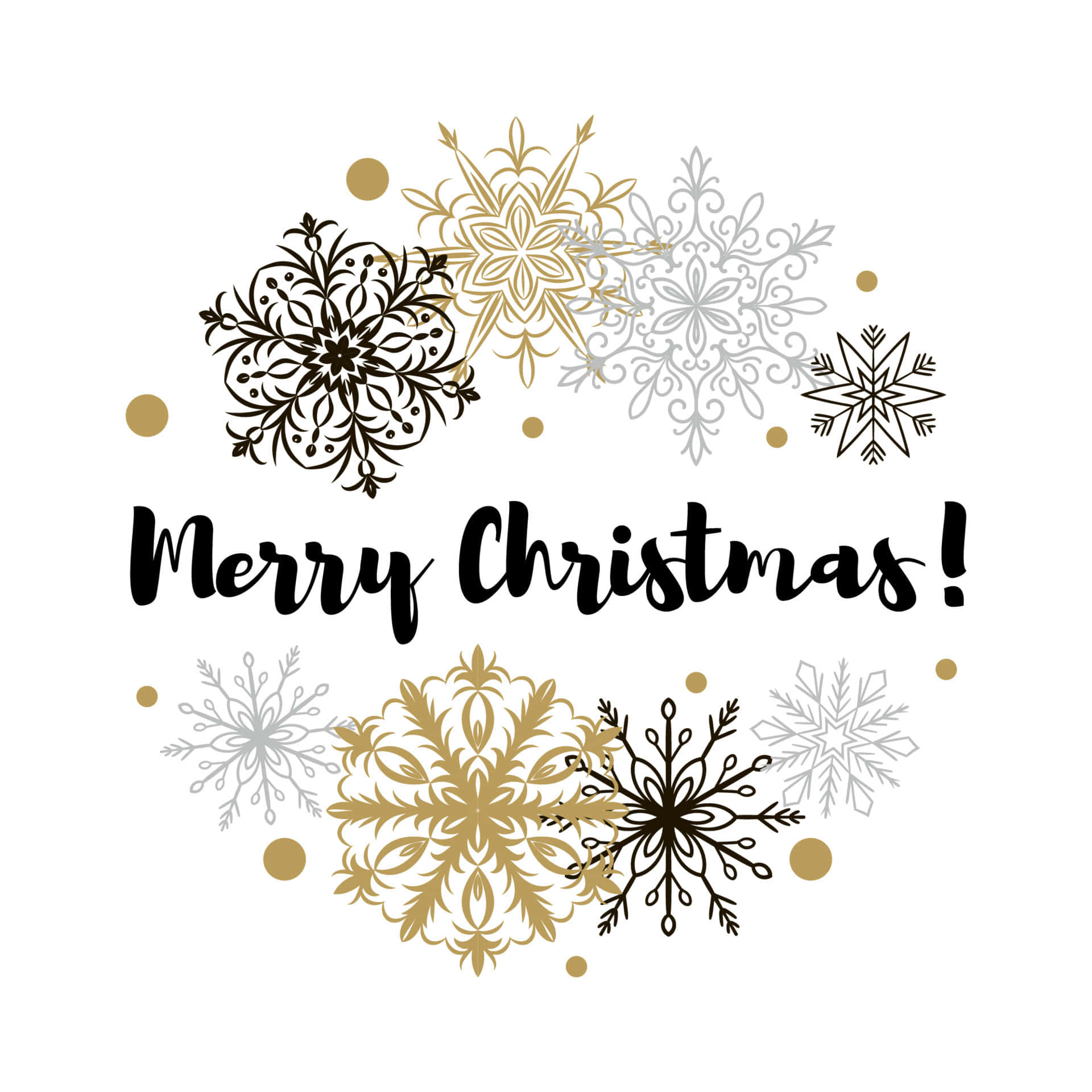 Maranasan ang mahika ng isang magandang gabi ng Pasko. Wallpaper