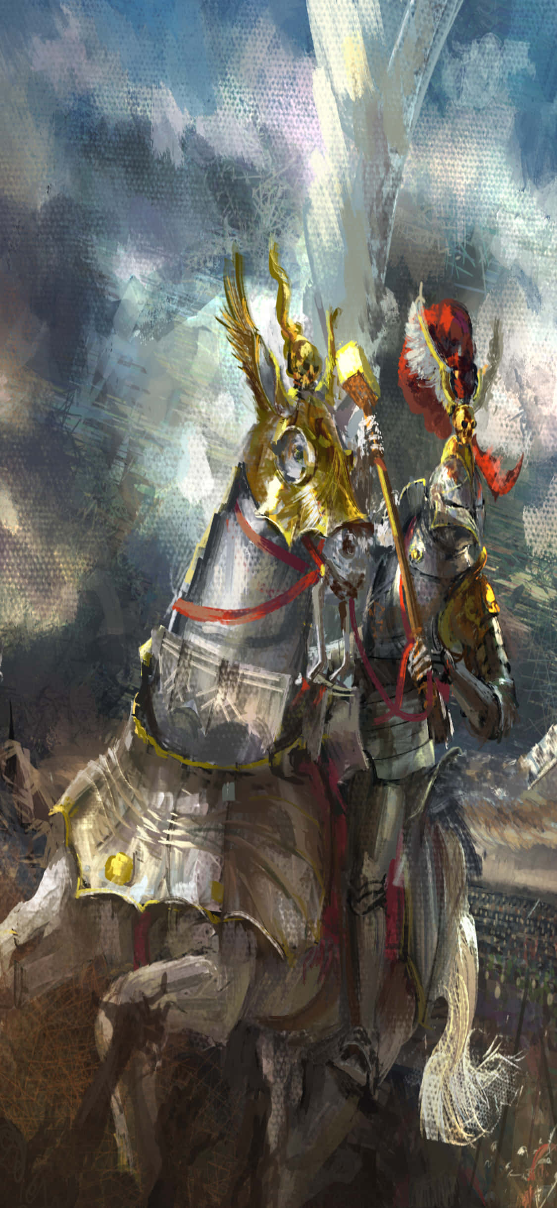Maranasan ang mundo ng Total War Warhammer sa iyong iPhone X Wallpaper