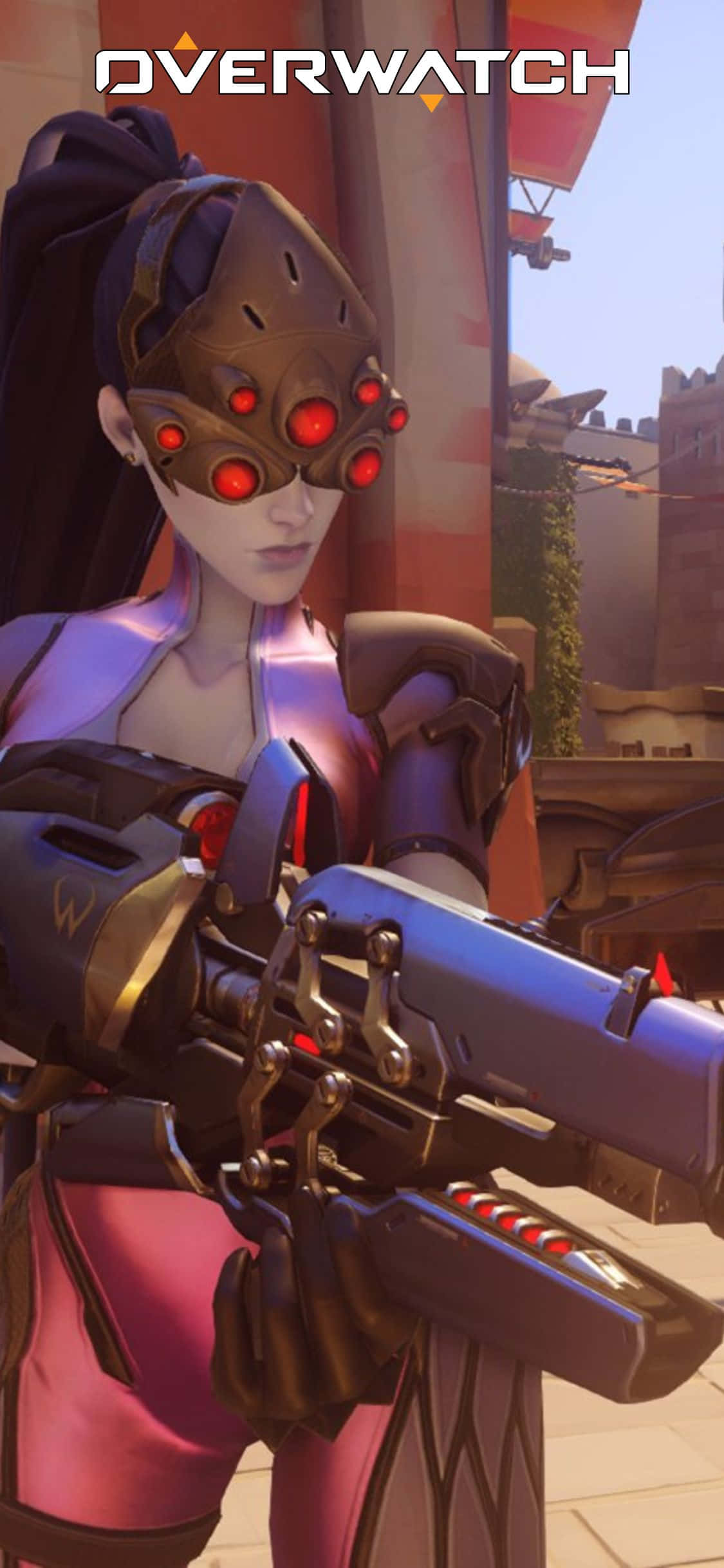 Maranasan ang Overwatch sa makinis at naka-istilong iPhone X Wallpaper