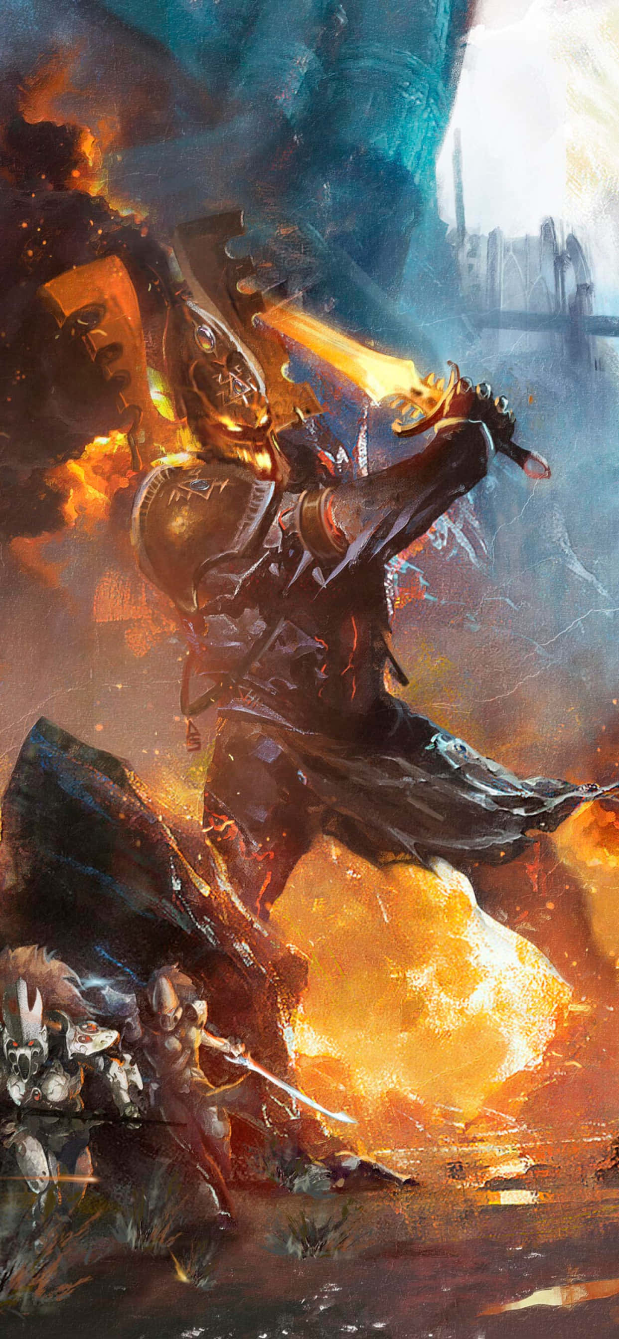 Maransan ang Total War Warhammer sa iPhone X Wallpaper