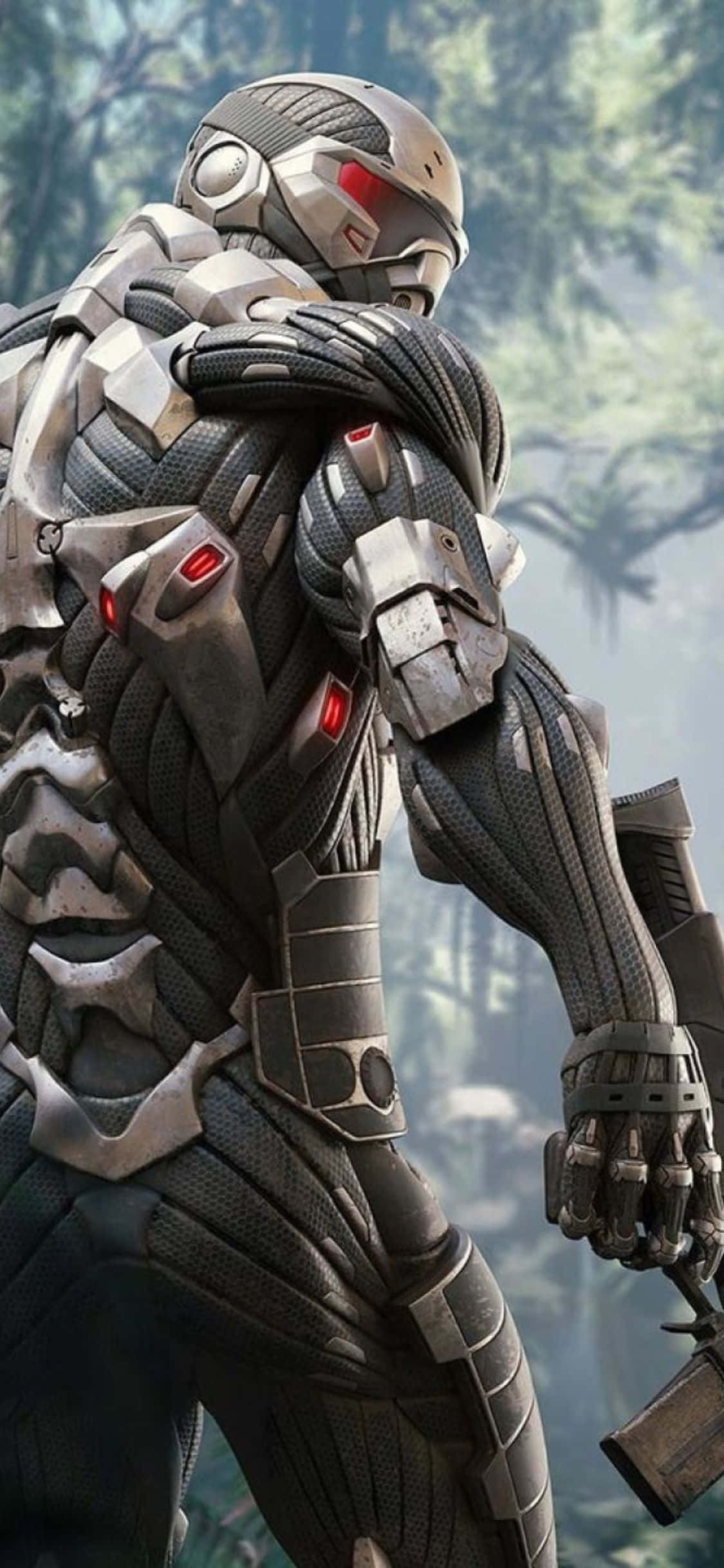 Maransan ang Crysis 3 sa Isang iPhone X Wallpaper