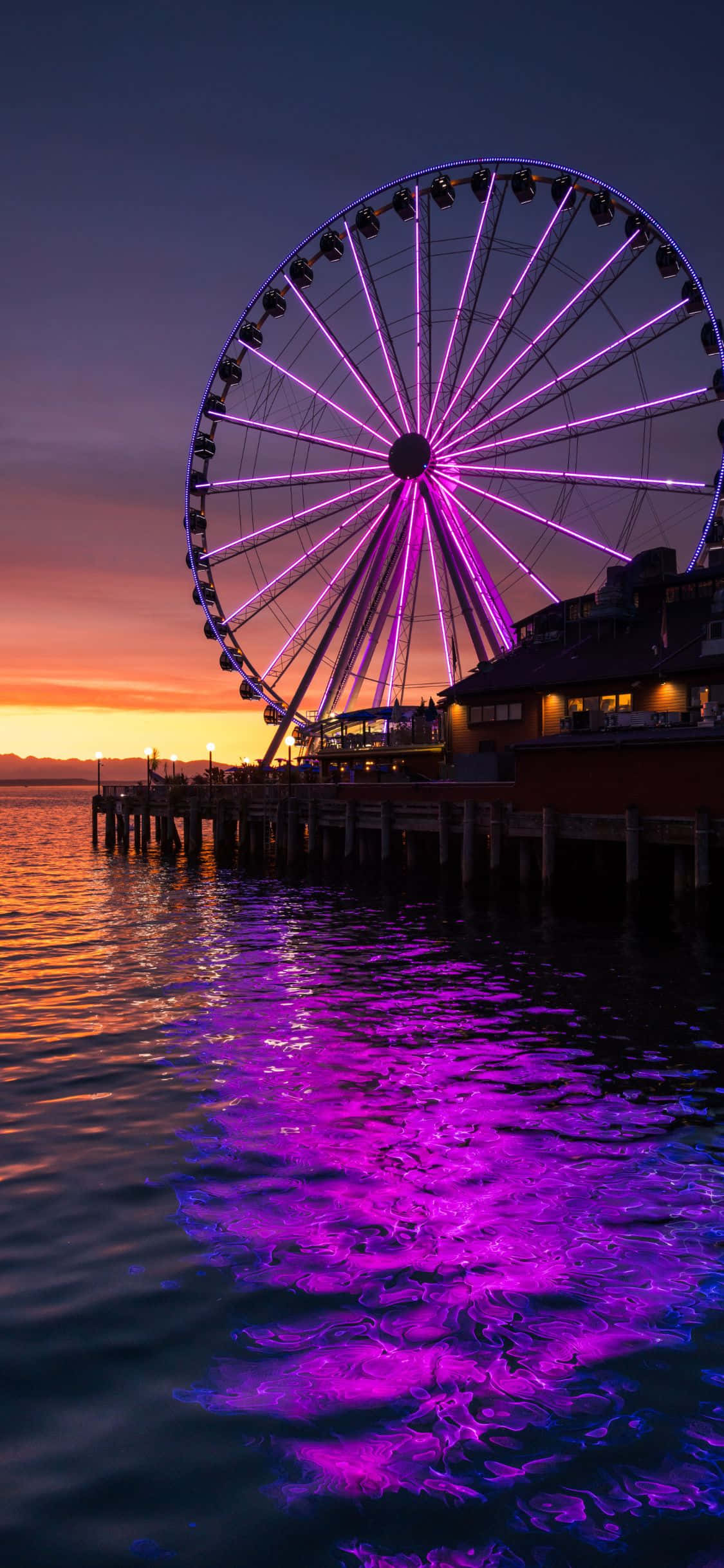 Maransan ang ganda ng Seattle gamit ang kapangyarihan ng iPhone X Wallpaper