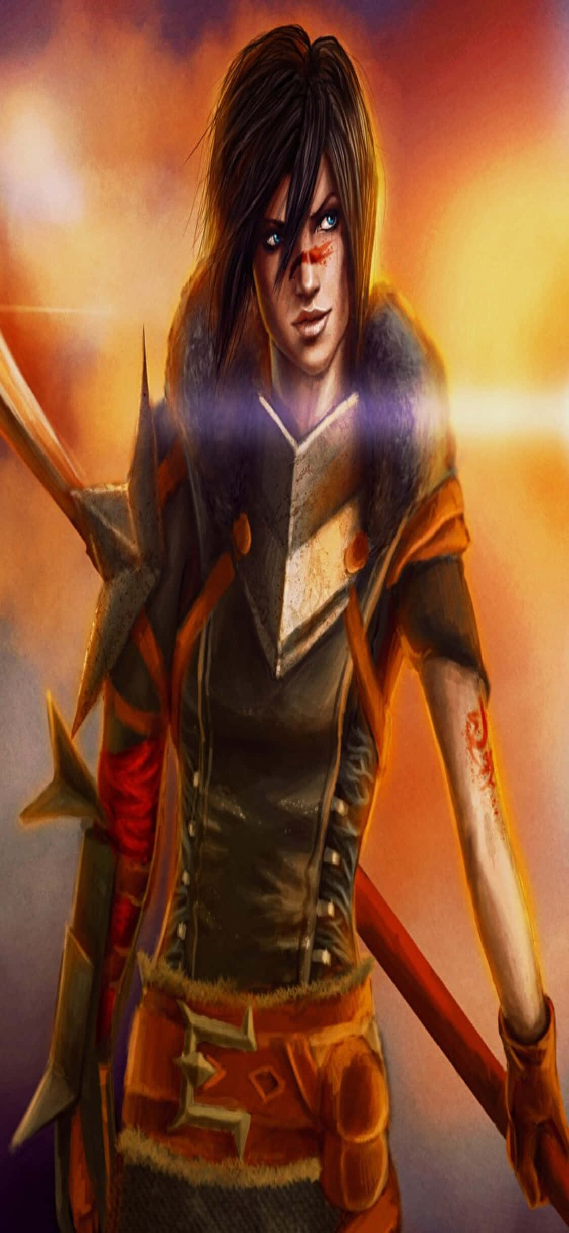 Maransan ang Role-Playing na Adbentura ng Dragon Age Inquisition sa Iyong iPhone Xs Wallpaper