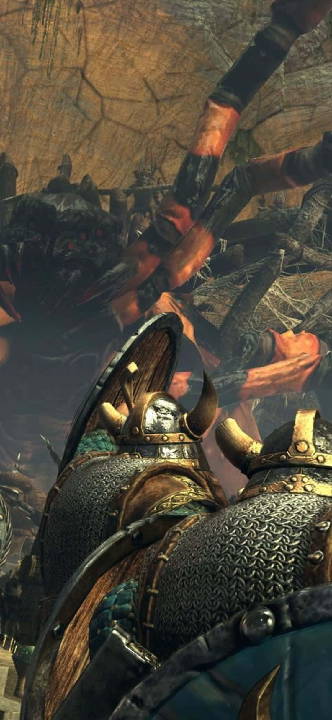 Maransan ang Total War Warhammer saan paglalakbay kasama ang iPhone X Wallpaper