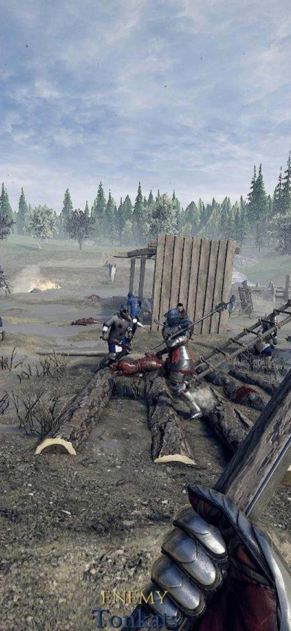Mararanasan ang Gaming Intensity gamit ang iPhone Xs Max Mordhau Wallpaper