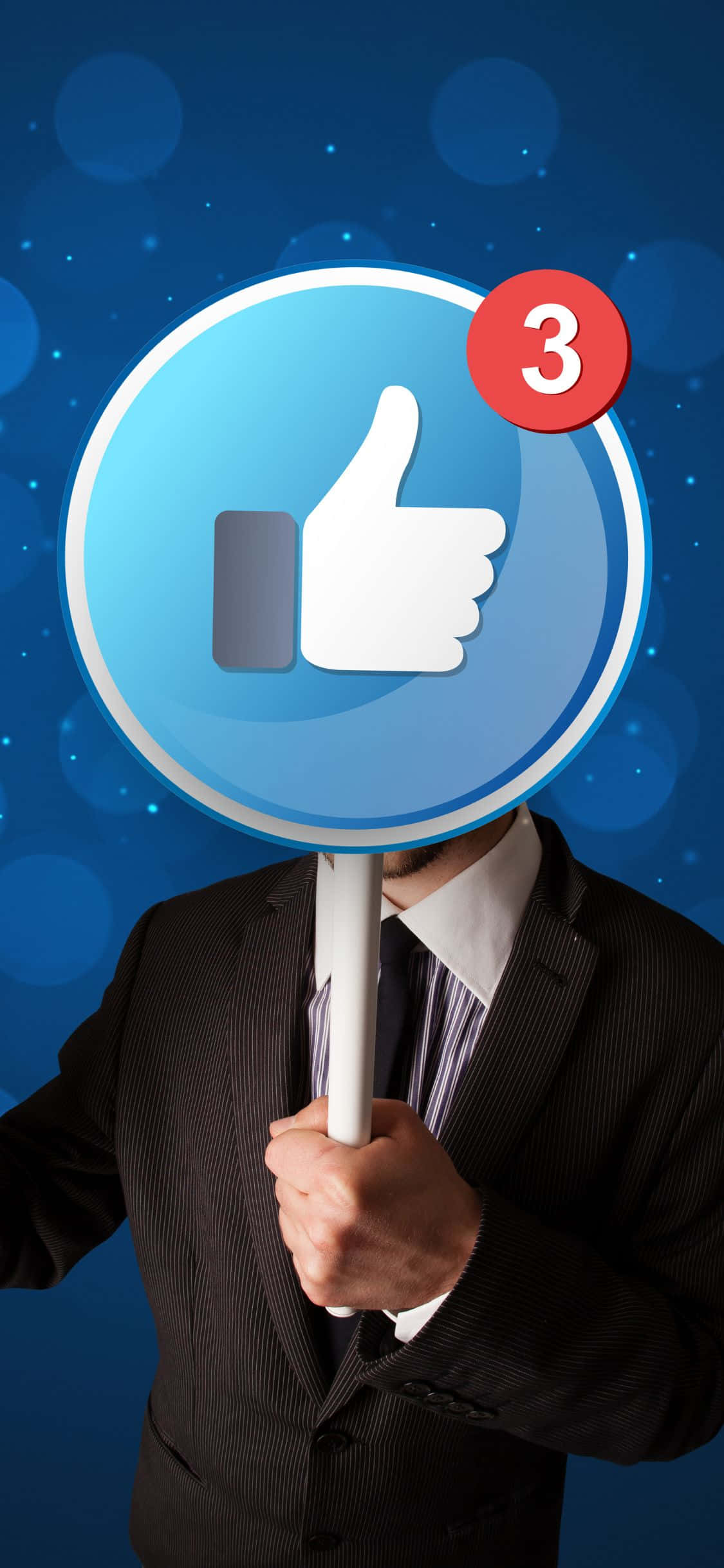 "Mararanasan ang mundo gamit ang #IphoneX social!" Wallpaper