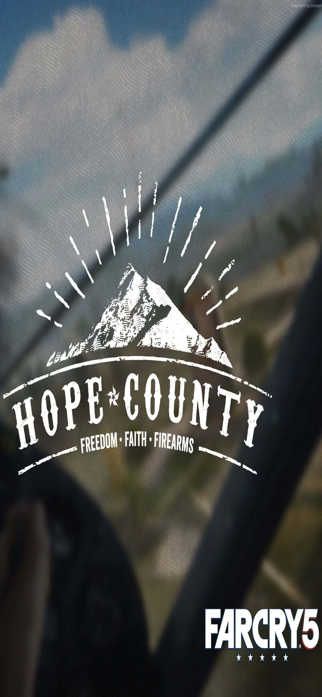 Marasanasan ang Far Cry 5 sa Lakas ng iPhone Xs Wallpaper