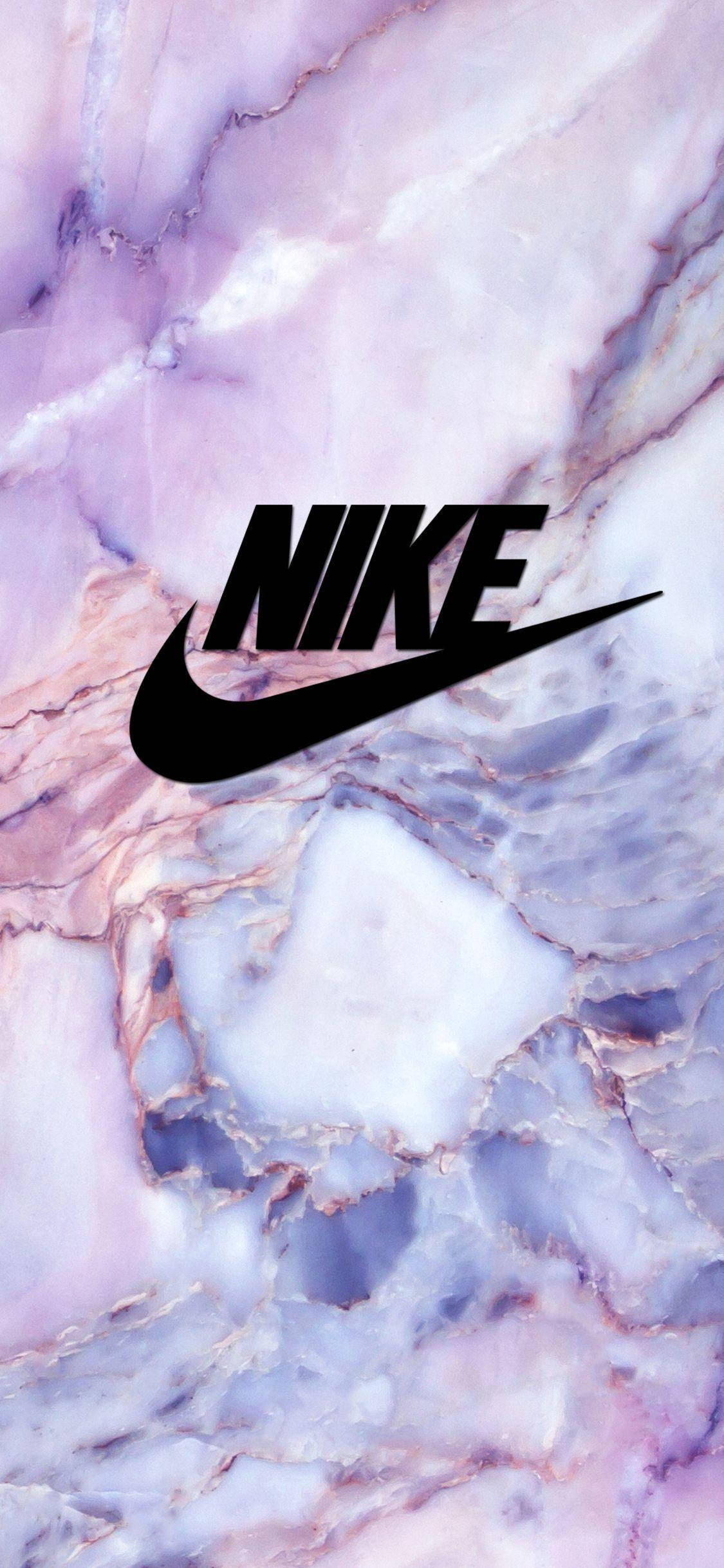 Marble Nike iPhone Logo Wallpaper