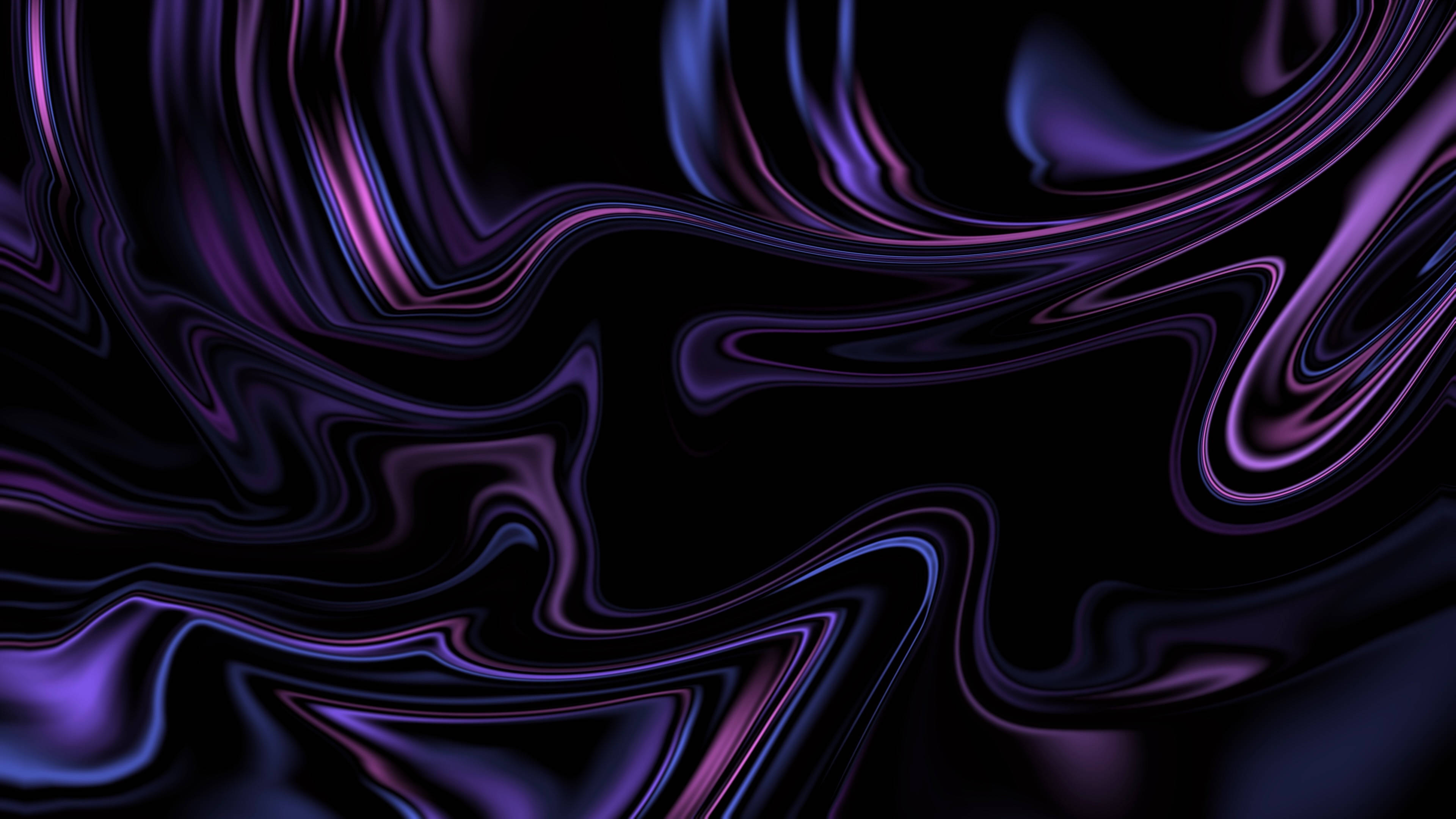 Marikit na 4K Purple Swirls Wallpaper