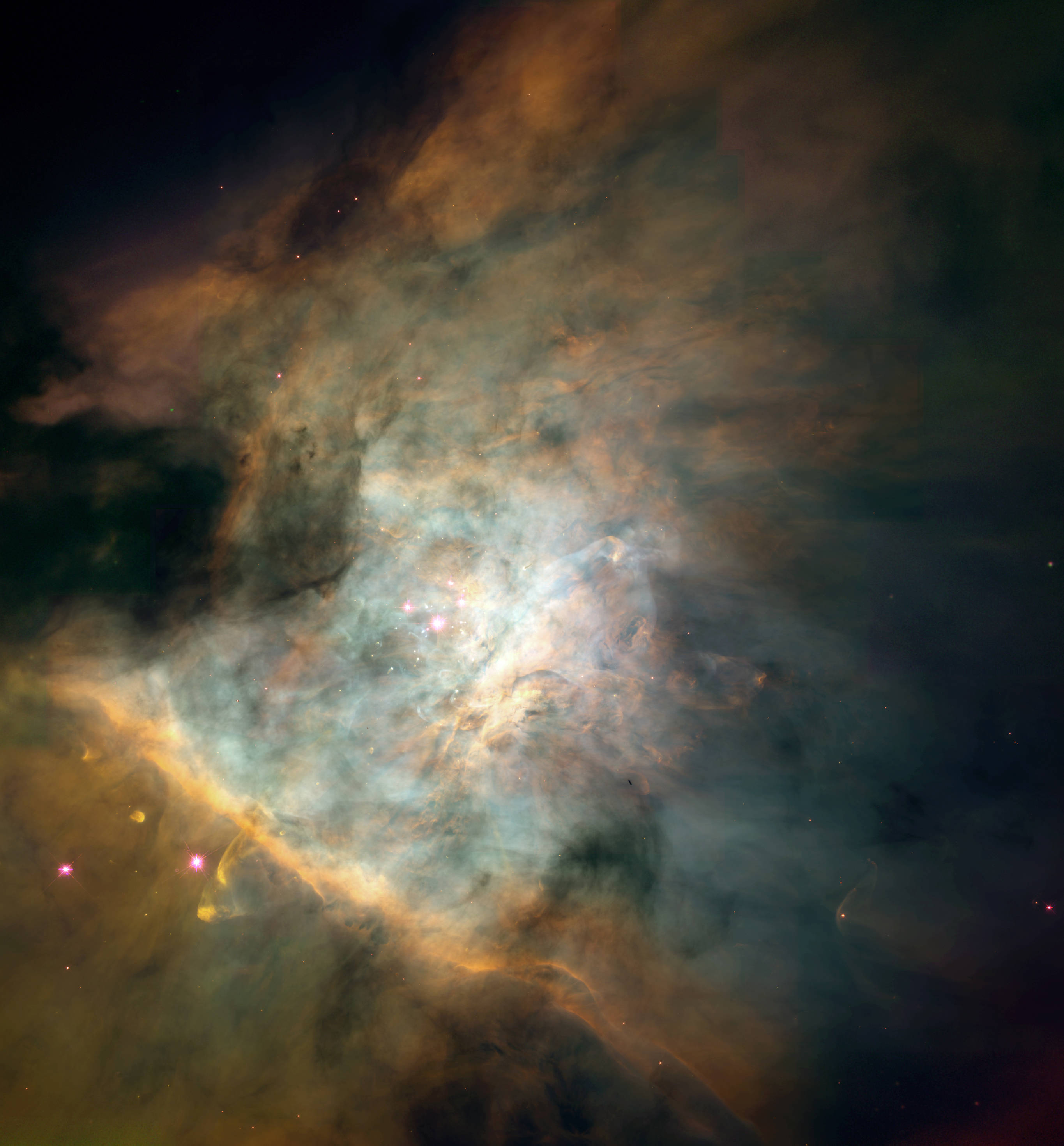 Marikit na Nebula sa Malalim na Kalawakan Wallpaper