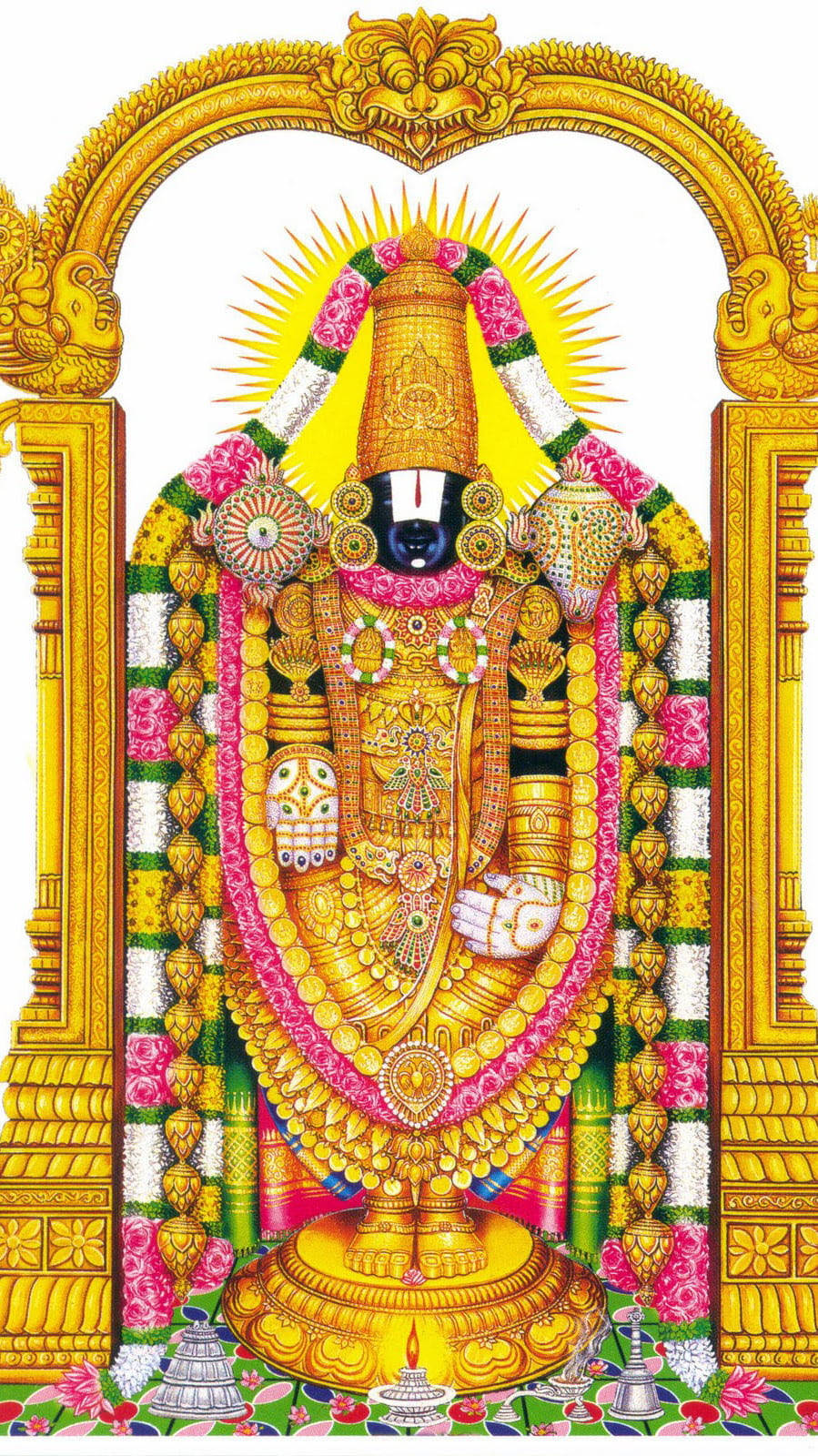 Marilag na Larawan ni Venkateswara Swamy Wallpaper