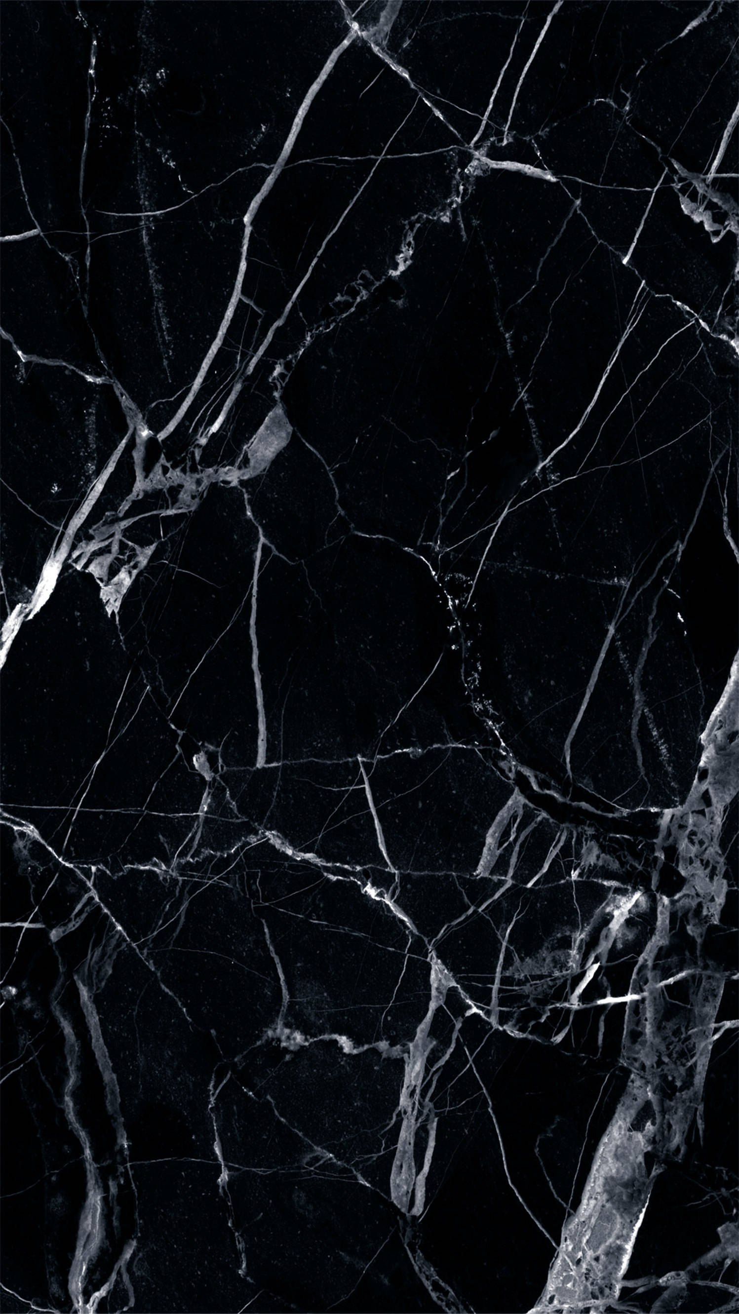 Marmol na Itim at Puti ng Marquina para sa iPhone Wallpaper