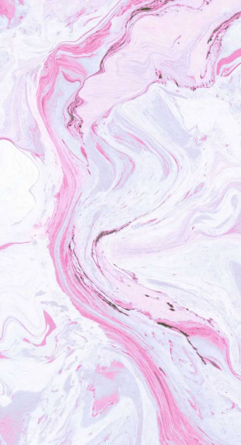 Marmol na Pastel na May Linyang Rosas Wallpaper