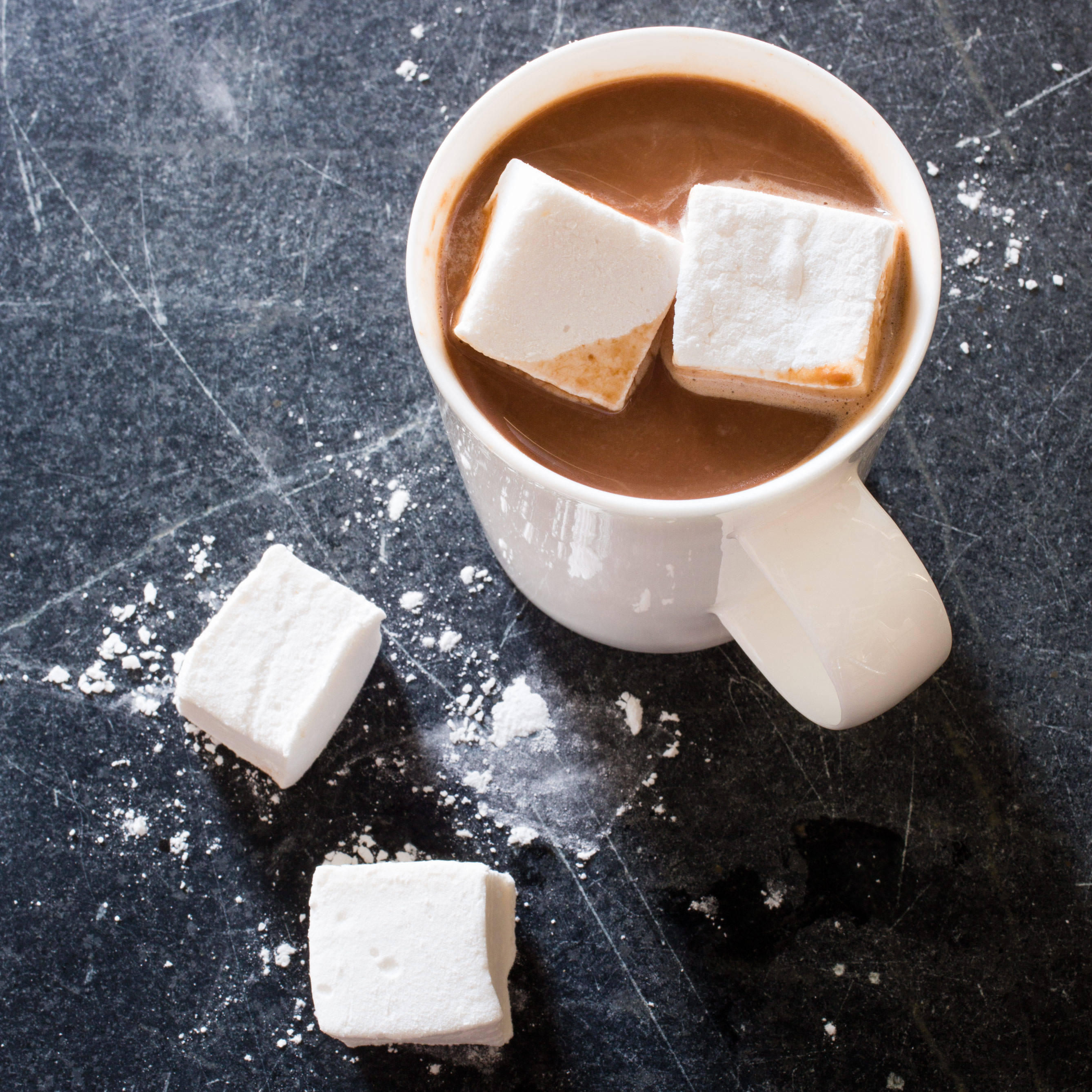 Marshmallow na Tsokolate na Inumin Wallpaper