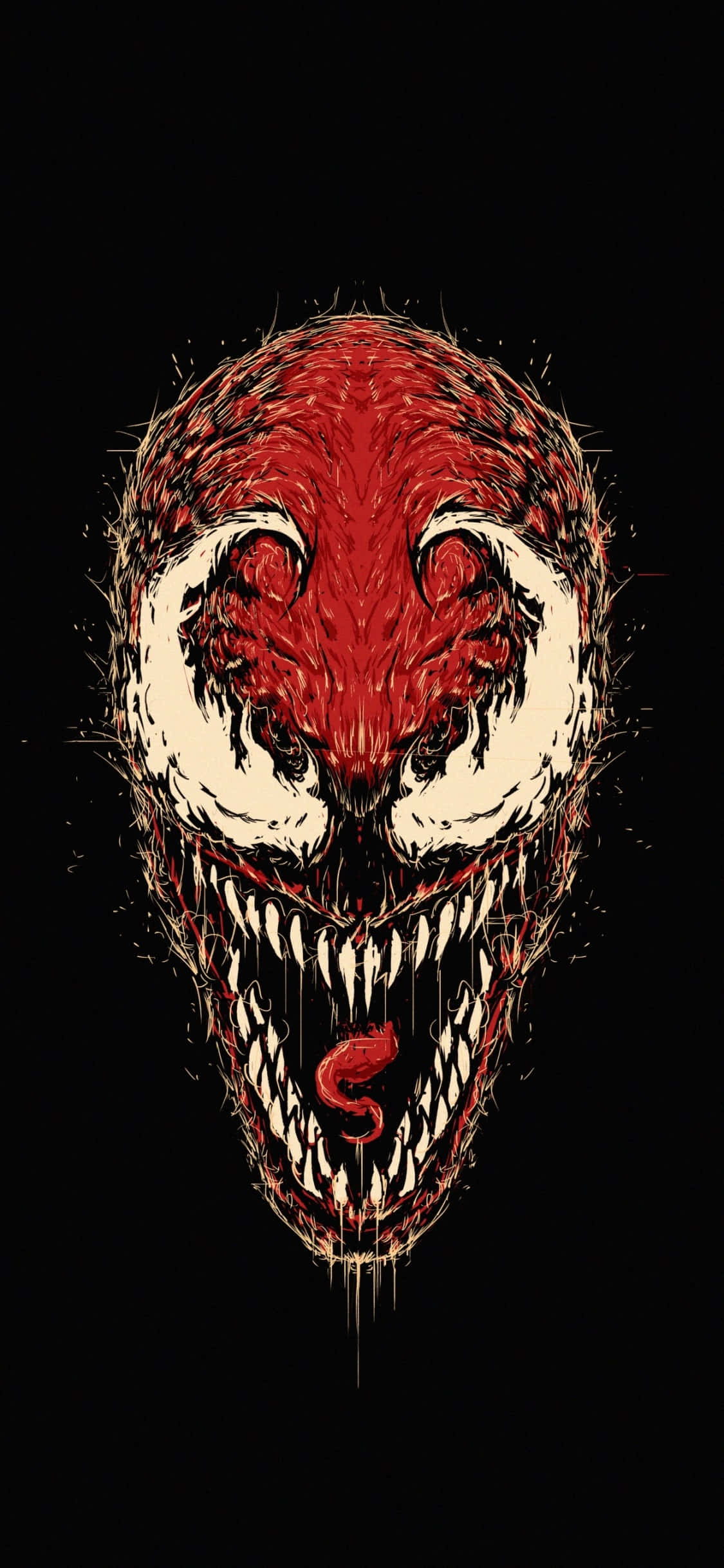 Marvel Carnage Handa sa Laban Wallpaper