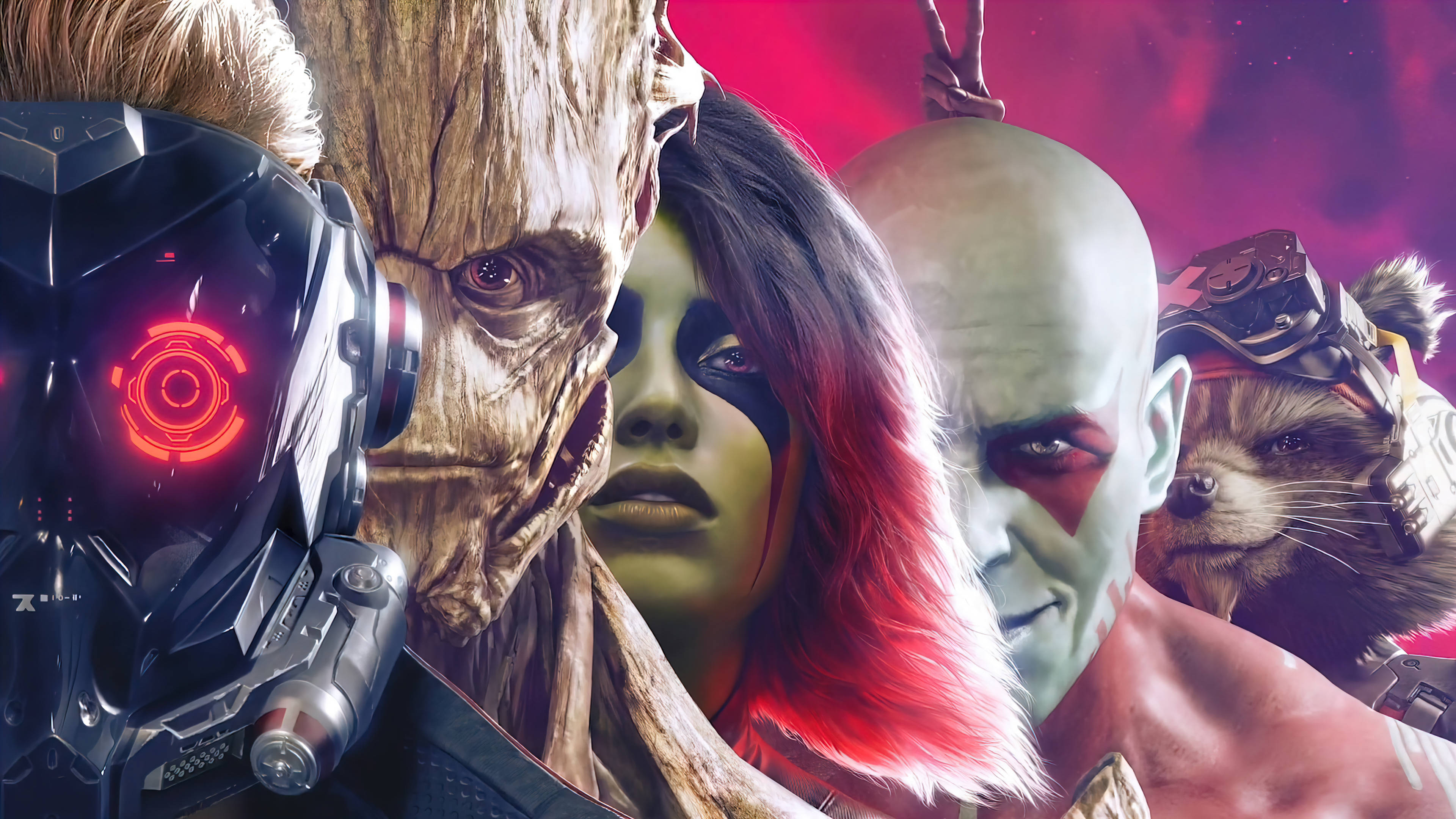 Marvel Desktop Nakakatakot na mga Guwardiya Wallpaper