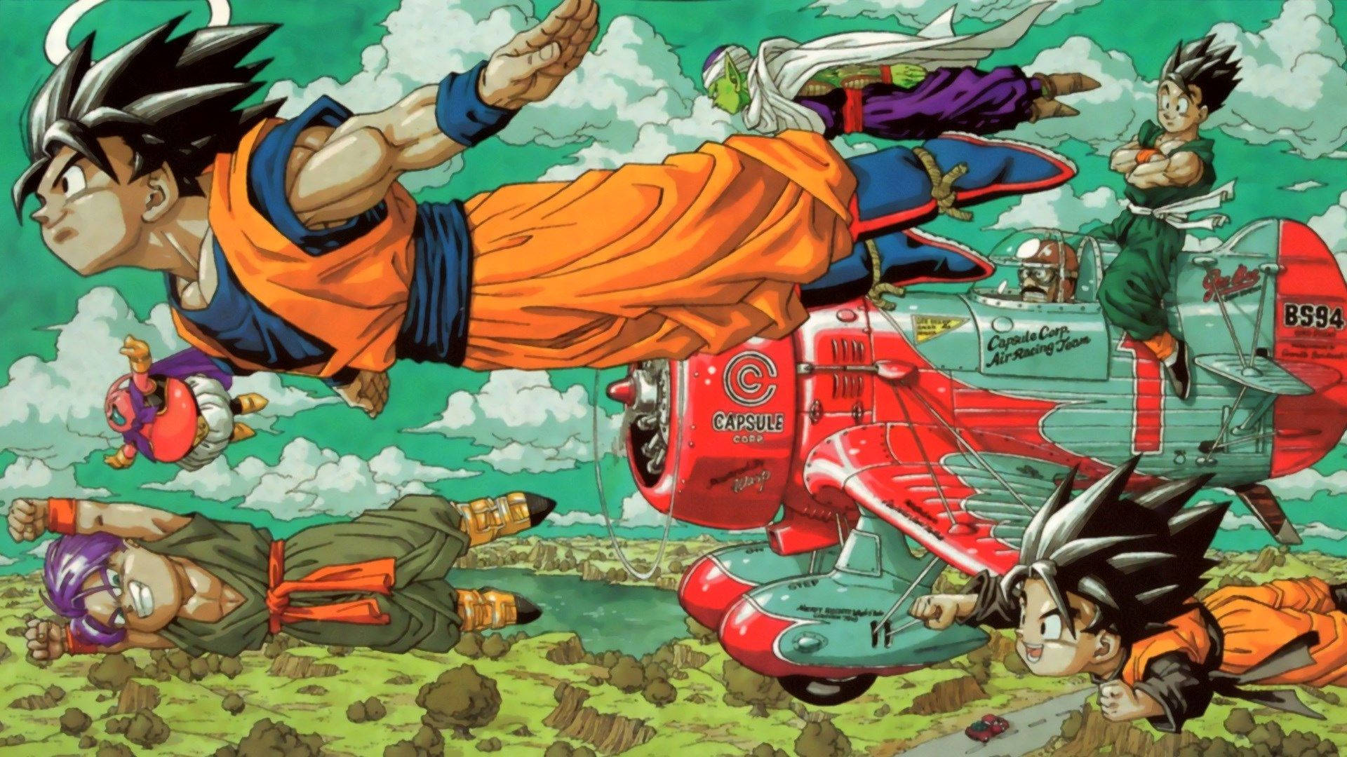 Mas pinaigting ni Goku ang kanyang pagsasanay para sa paparating na paligsahan sa Dragon Ball Wallpaper