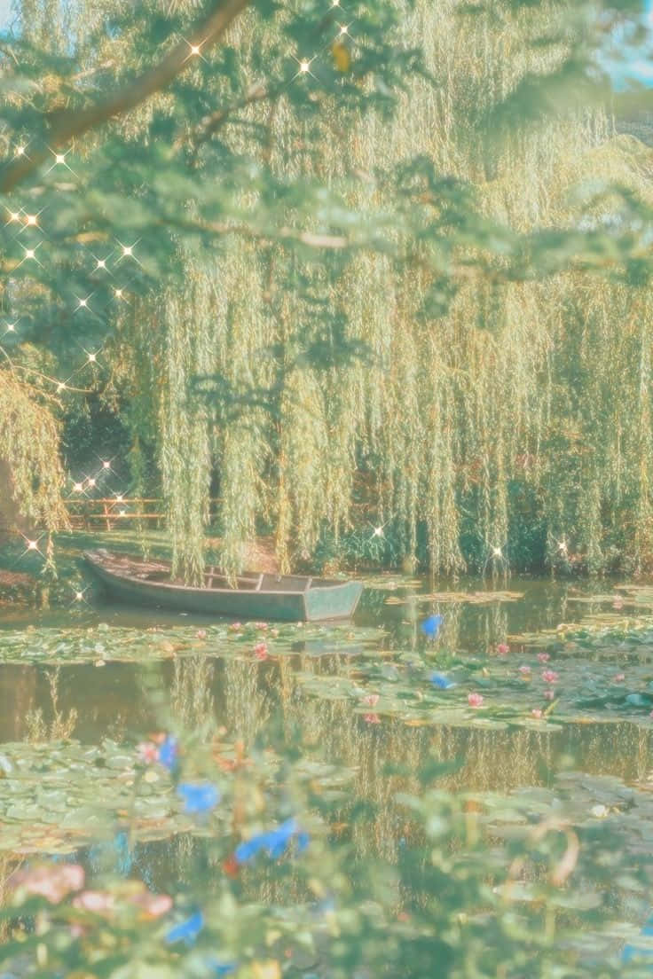 Masaya at makulay na Fairy Aesthetic wallpaper, perpekto para sa mahiwagang pahidwa sa iyong device! Wallpaper
