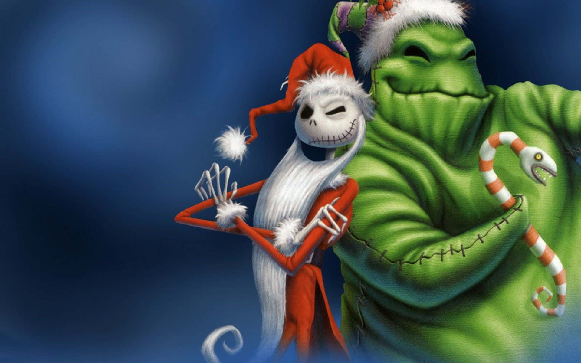 Masayang Pagdiriwang ng Pasko kasama si Santa at ang mga Reindeer Wallpaper