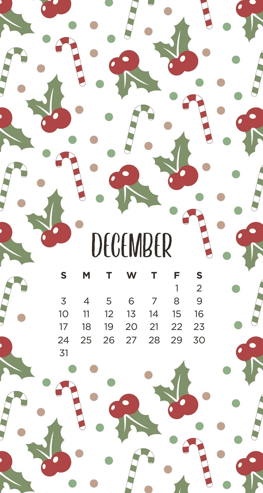 Masayang Preppy na Pasko Wallpaper