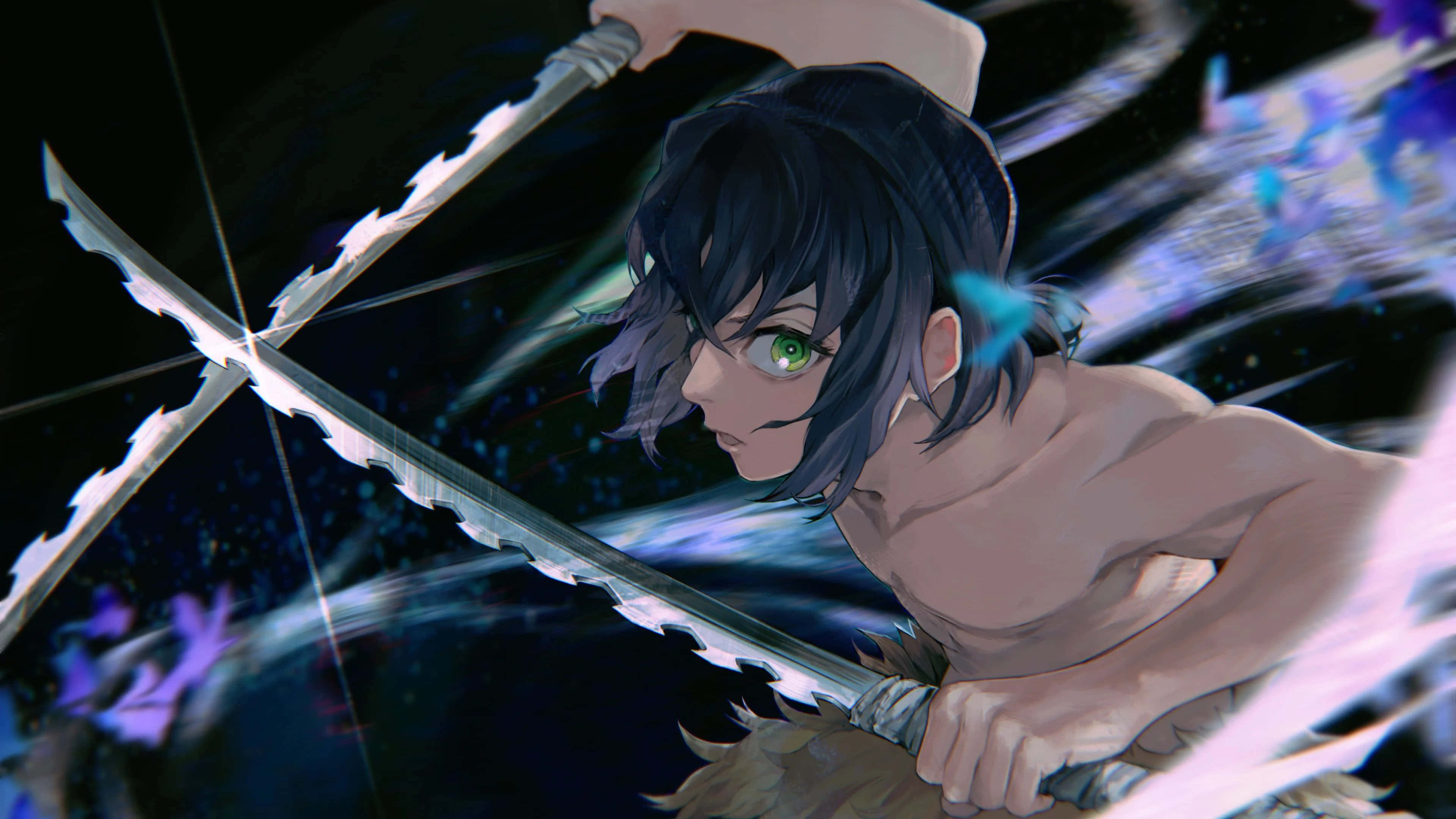 Masdan ang Demon Slayer sa buong 4K na karikitan! Wallpaper