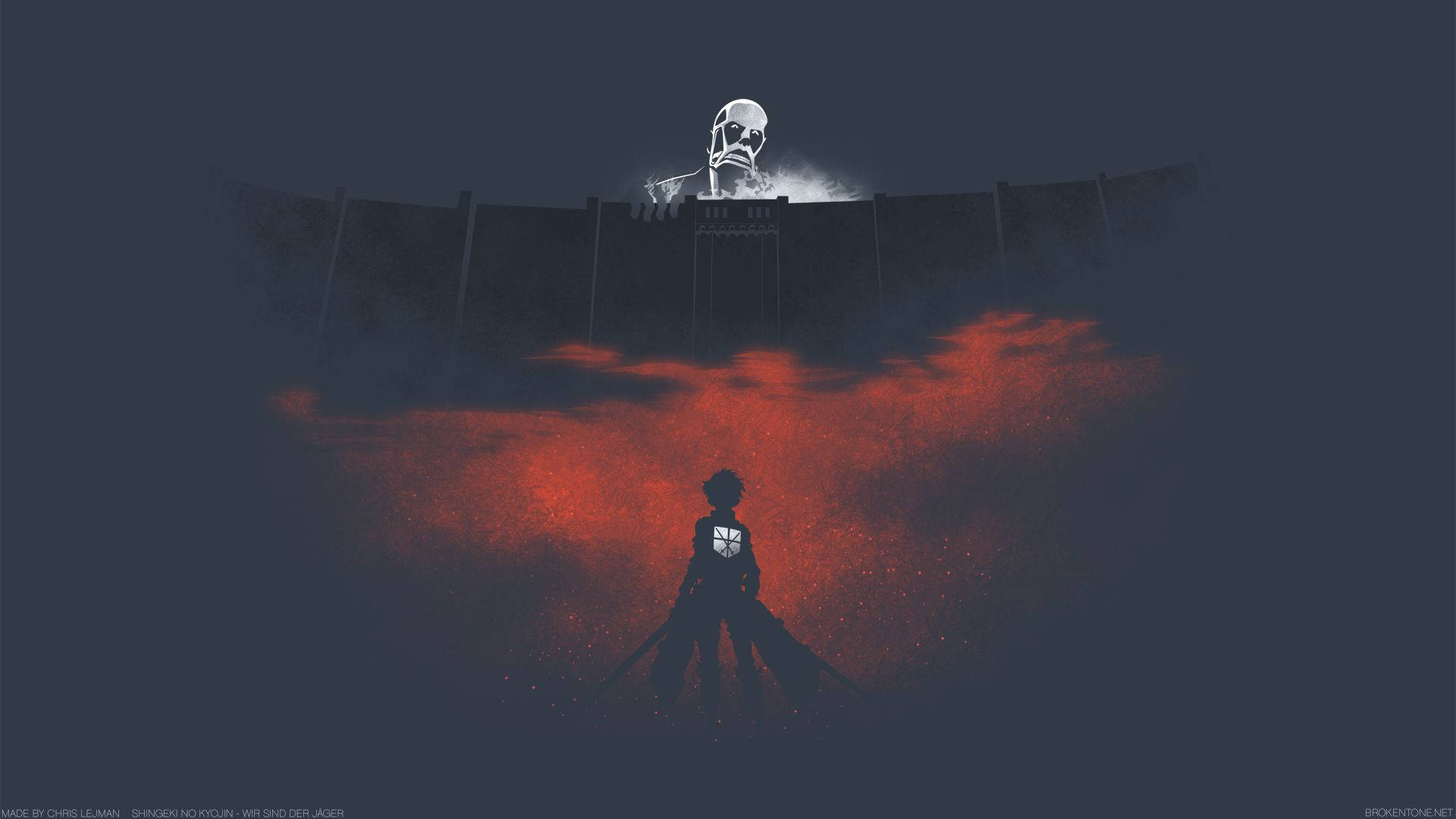 Masdan ang Napakalaking Titan! Wallpaper