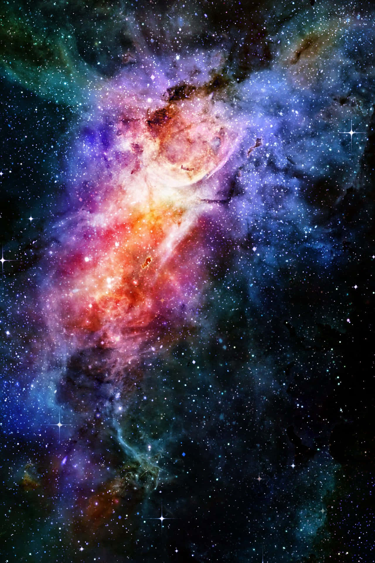 Masiglang Abstract Home Screen Background Wallpaper