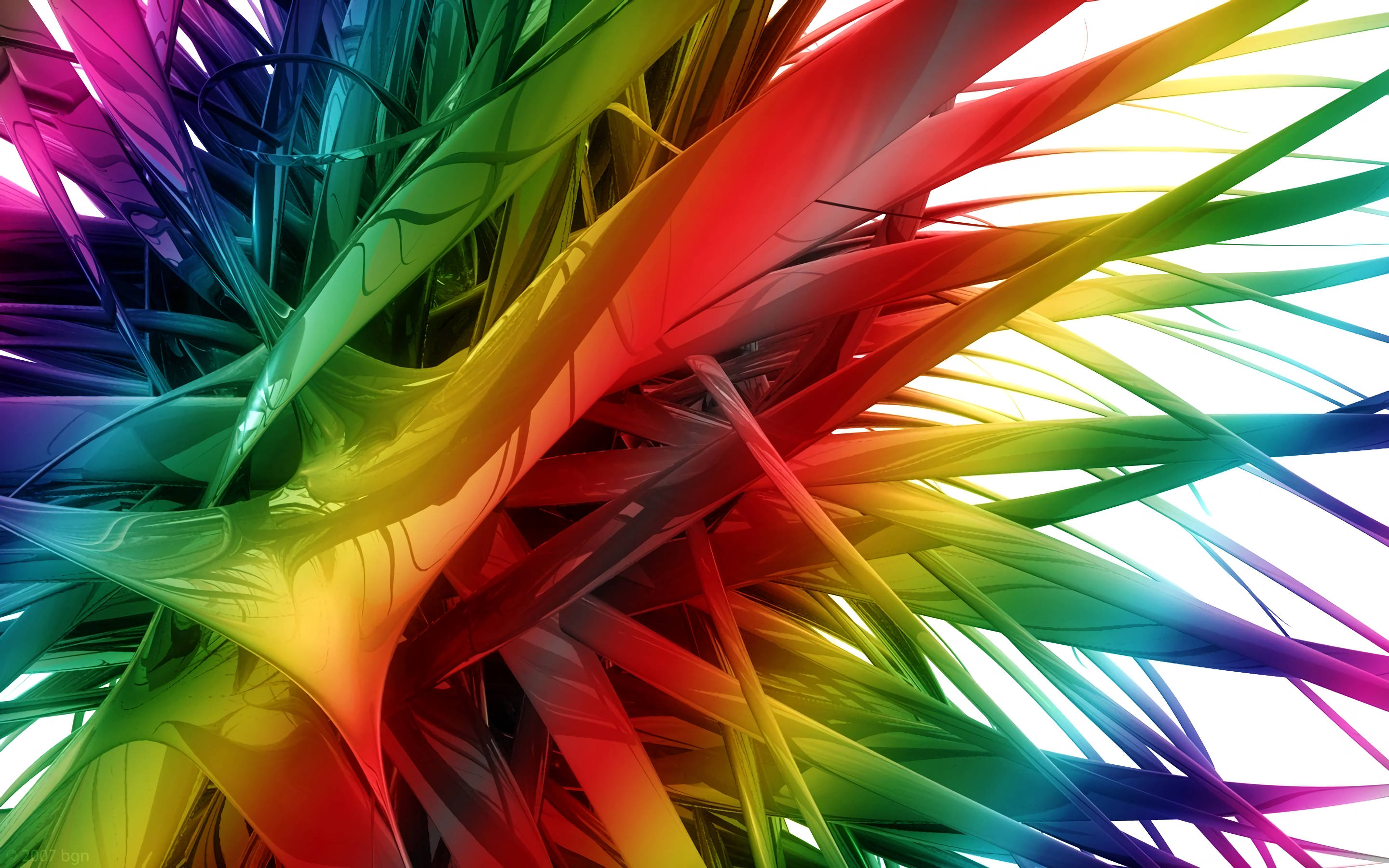 Masiglang Umaga ng Taglamig Wallpaper