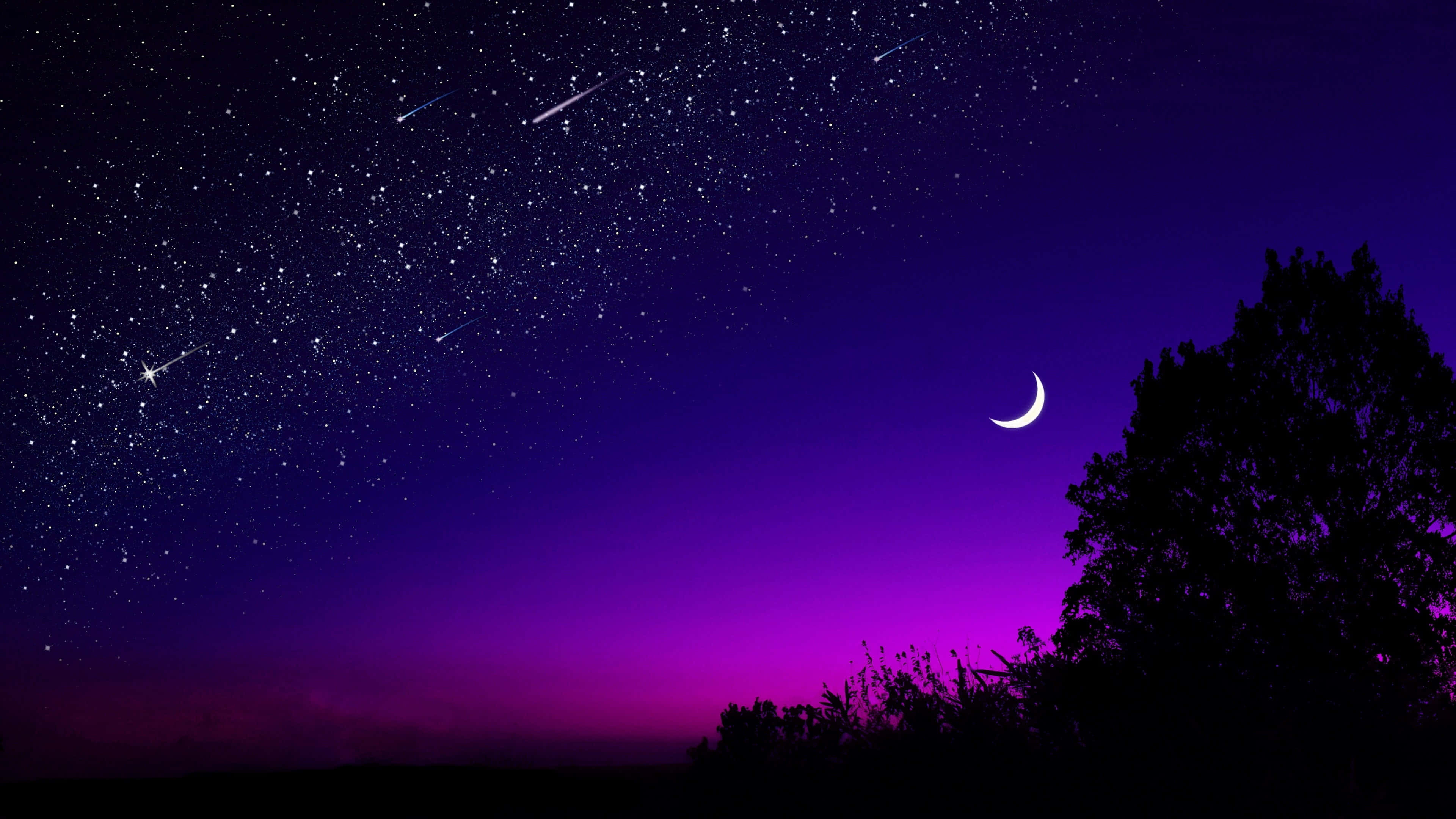 Masiyahan sa ganda ng dark purple aesthetic Wallpaper
